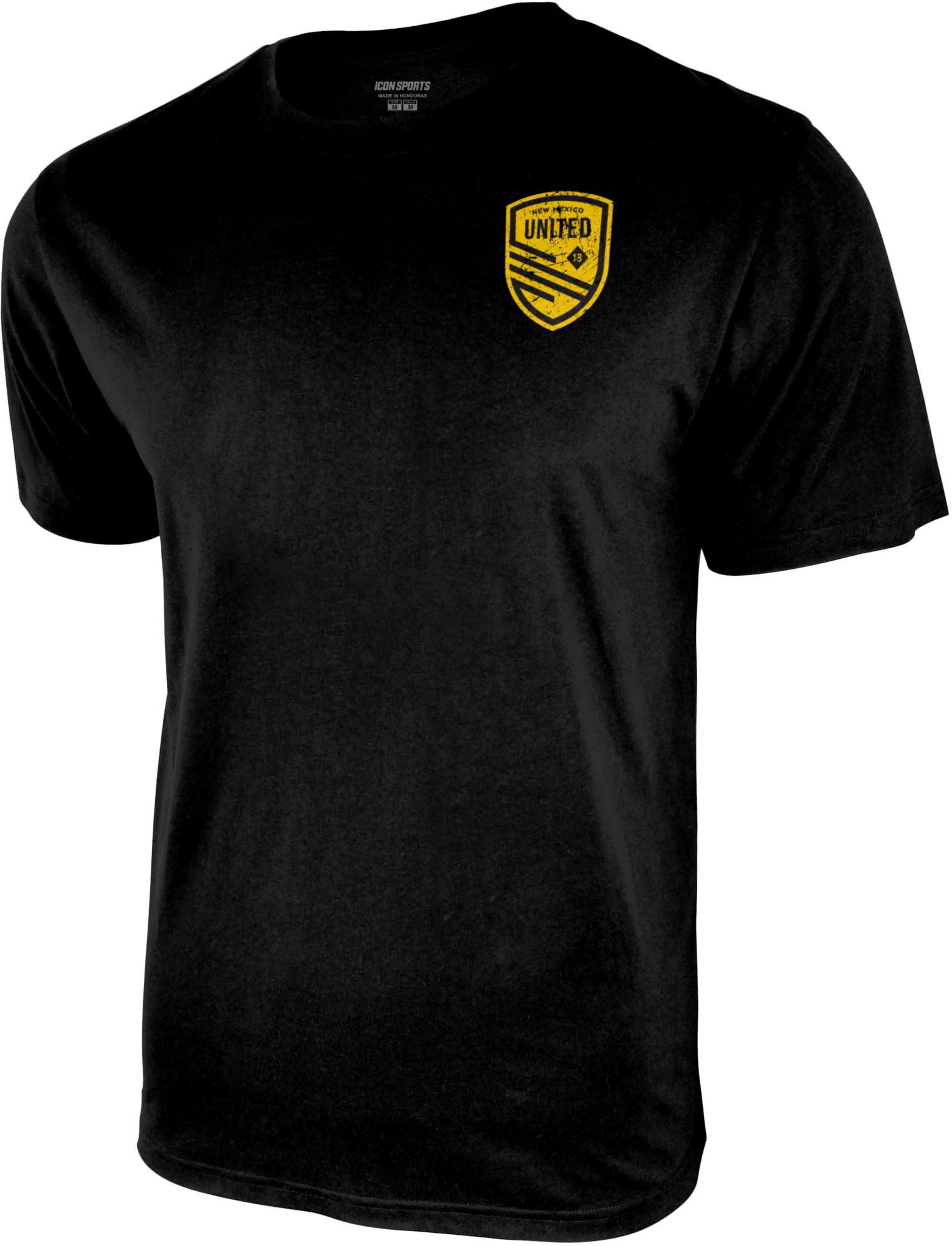 Icon Sports Group New Mexico United 2 Logo Black T-Shirt product image