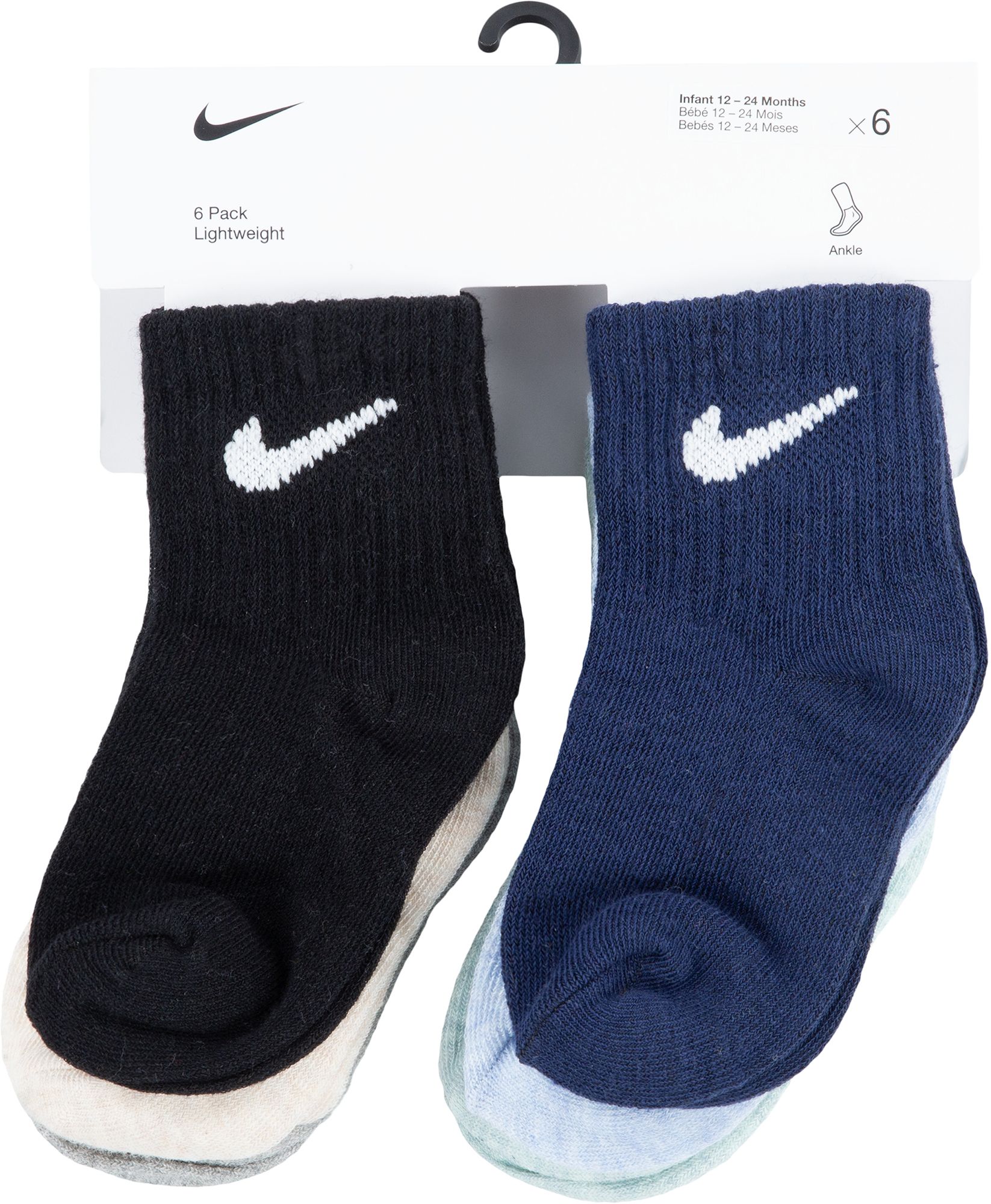 Nike Swoosh Infant Ankle Socks 6-Pack product image