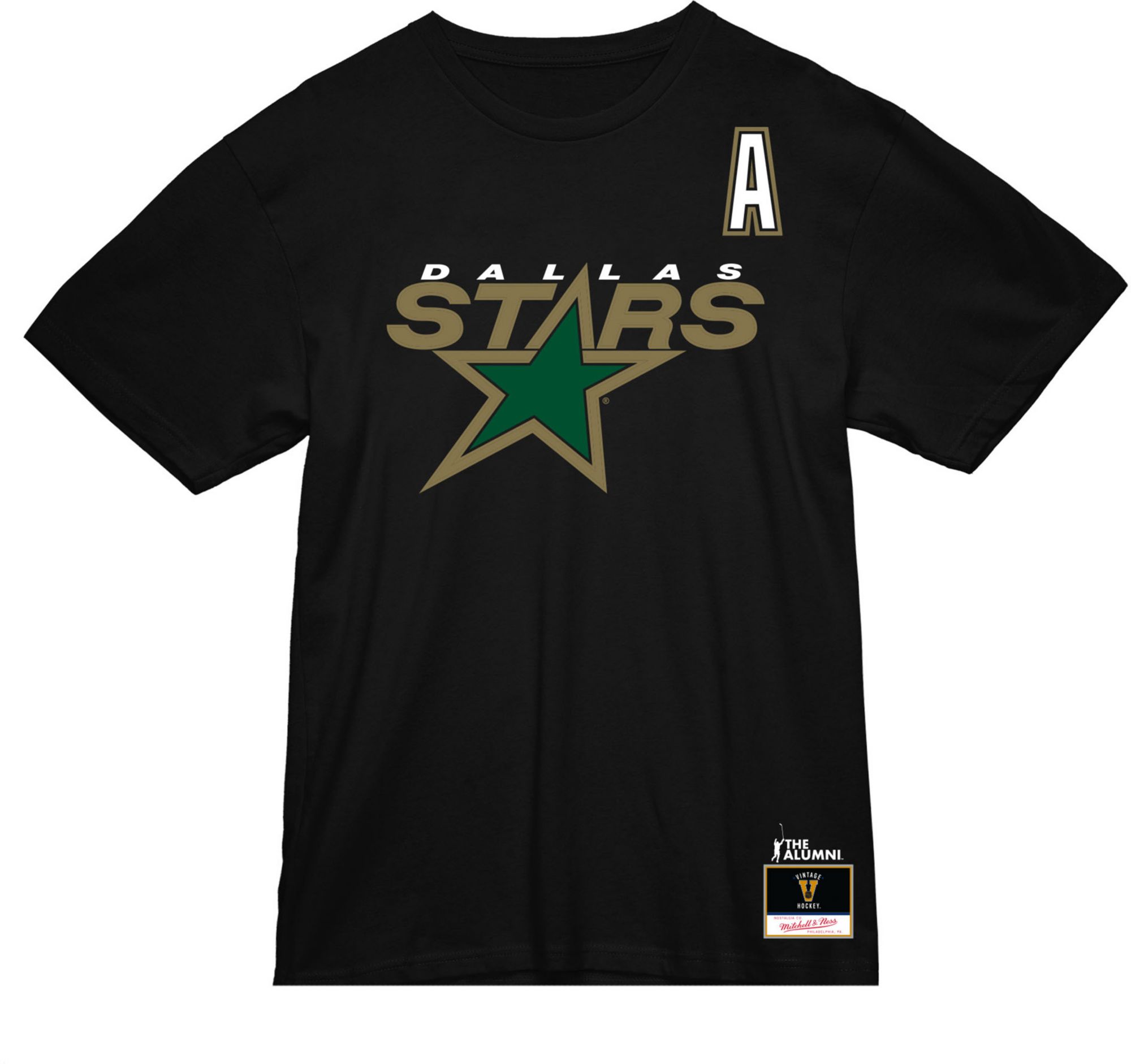 Mitchell & Ness Men's Dallas Stars Black Mike Modano #9 Legacy T-Shirt product image