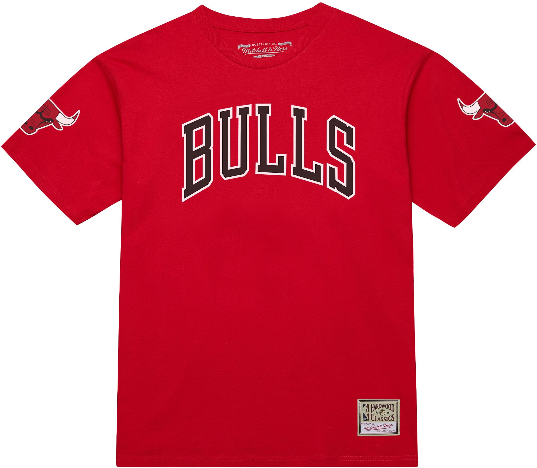 Mitchell & Ness Adult Chicago Bulls Derrick Rose #1 Red Hardwood Classics T-Shirt product image