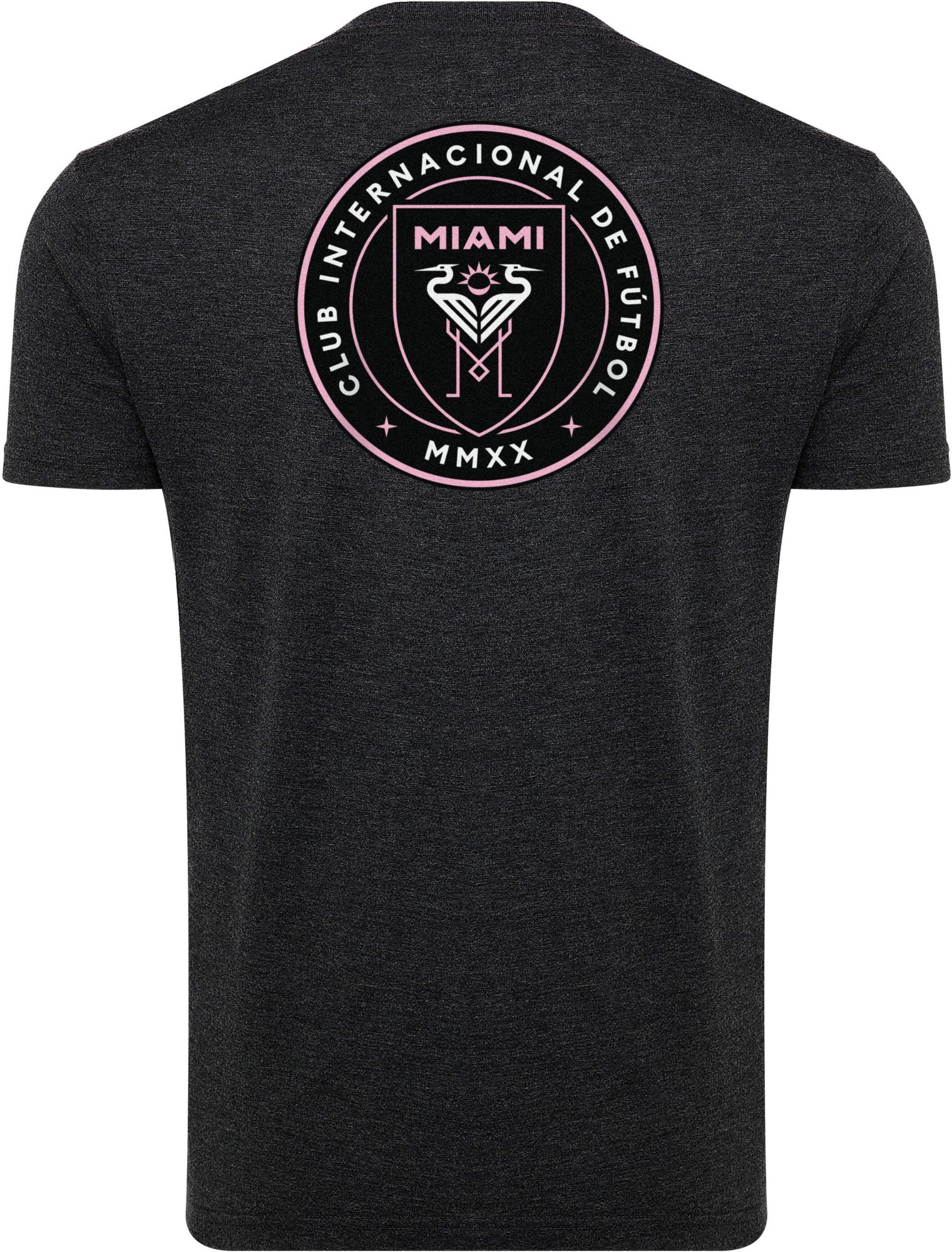 Sportiqe Inter Miami CF Leagues Cup I Love Soccer Black T-Shirt product image