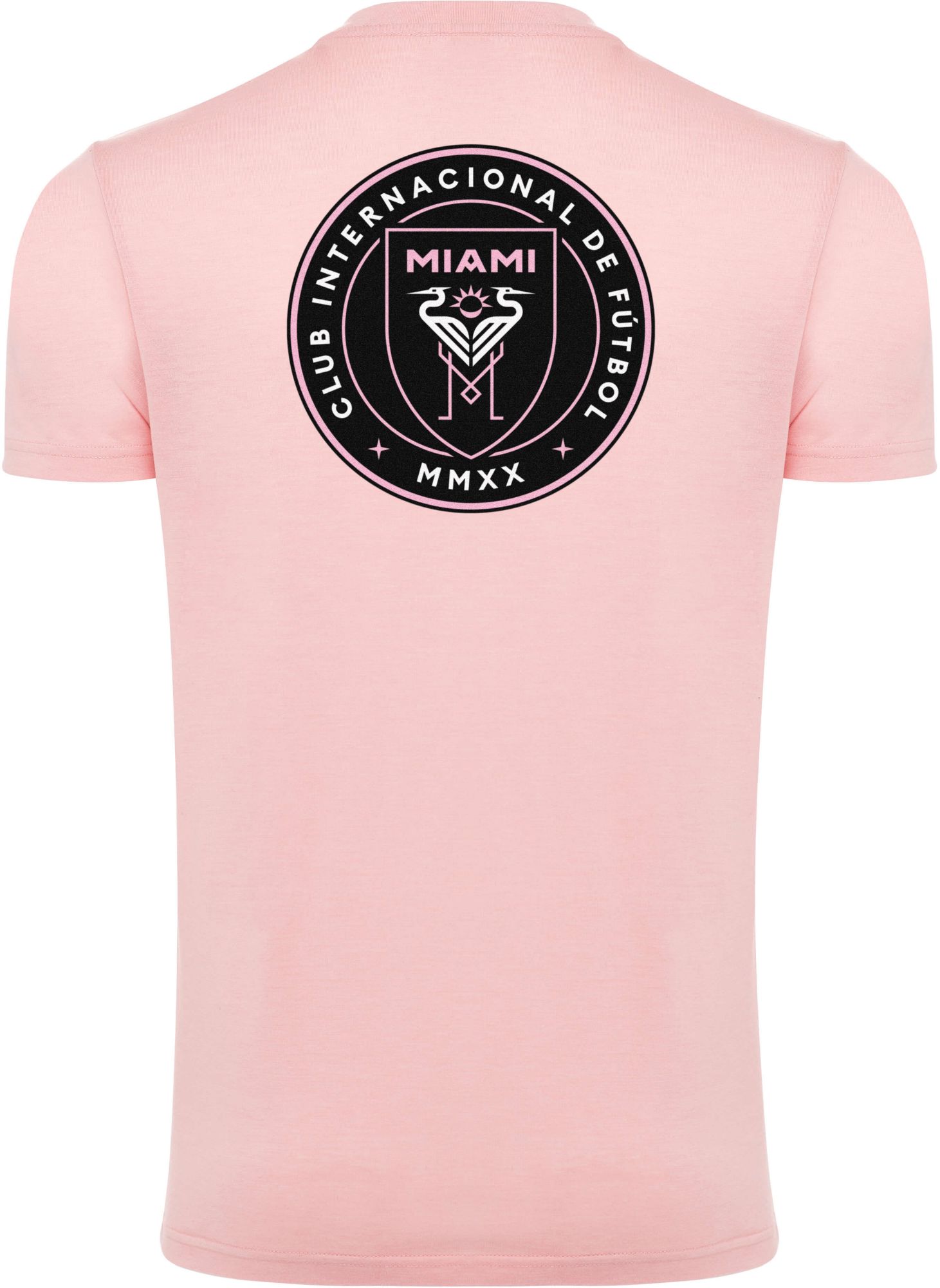 Sportiqe Inter Miami CF Leagues Cup I Love Soccer Pink T-Shirt product image