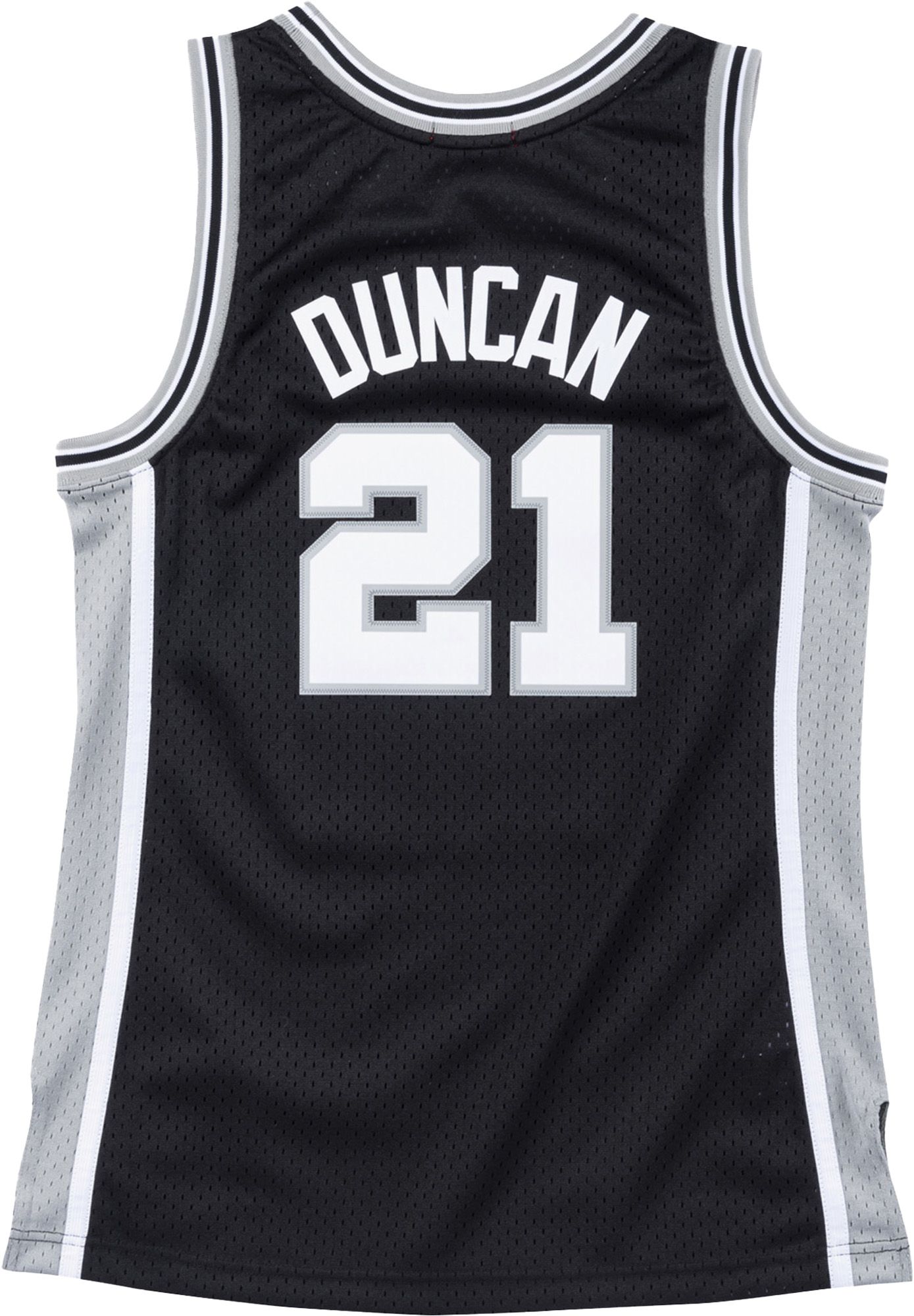 Mitchell & Ness Women's San Antonio Spurs Black Tim Duncan #21 Hardwood Classic Jersey product image