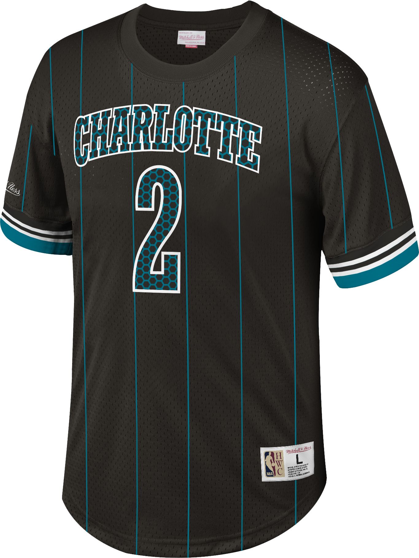 charlotte hornets black jersey