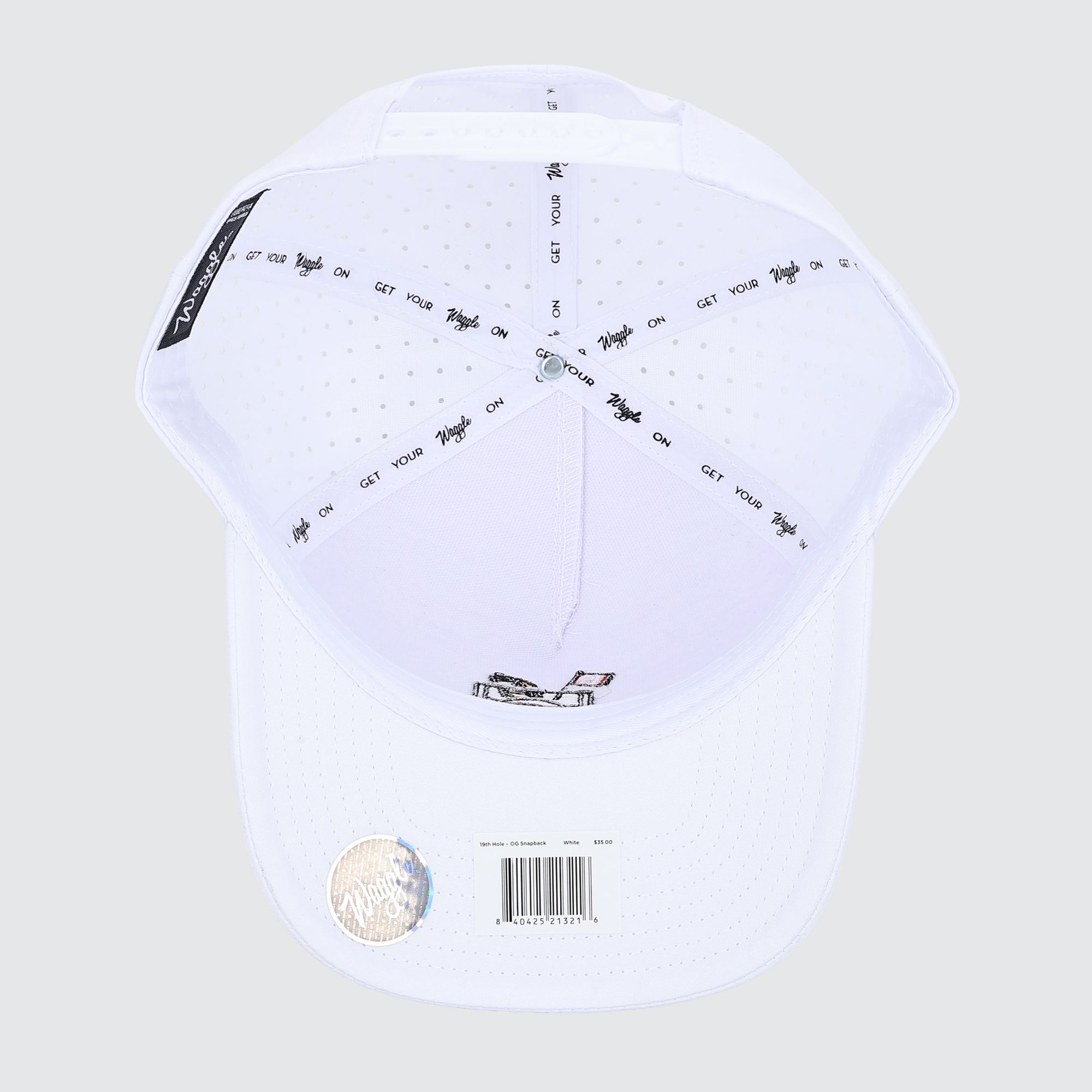 Waggle Men's 19th Hole Golf Hat product image