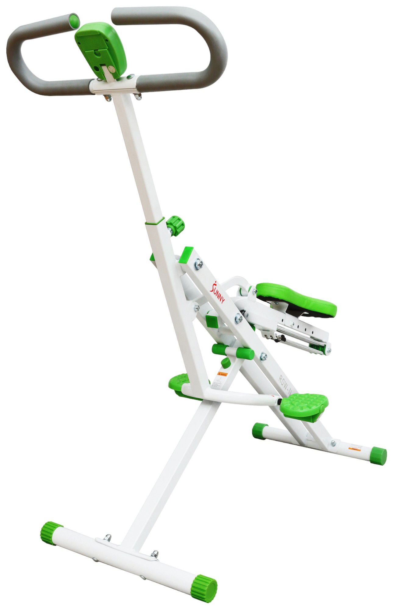 Sunny Health & Fitness Upright Row-n-Ride Rowing Machine product image