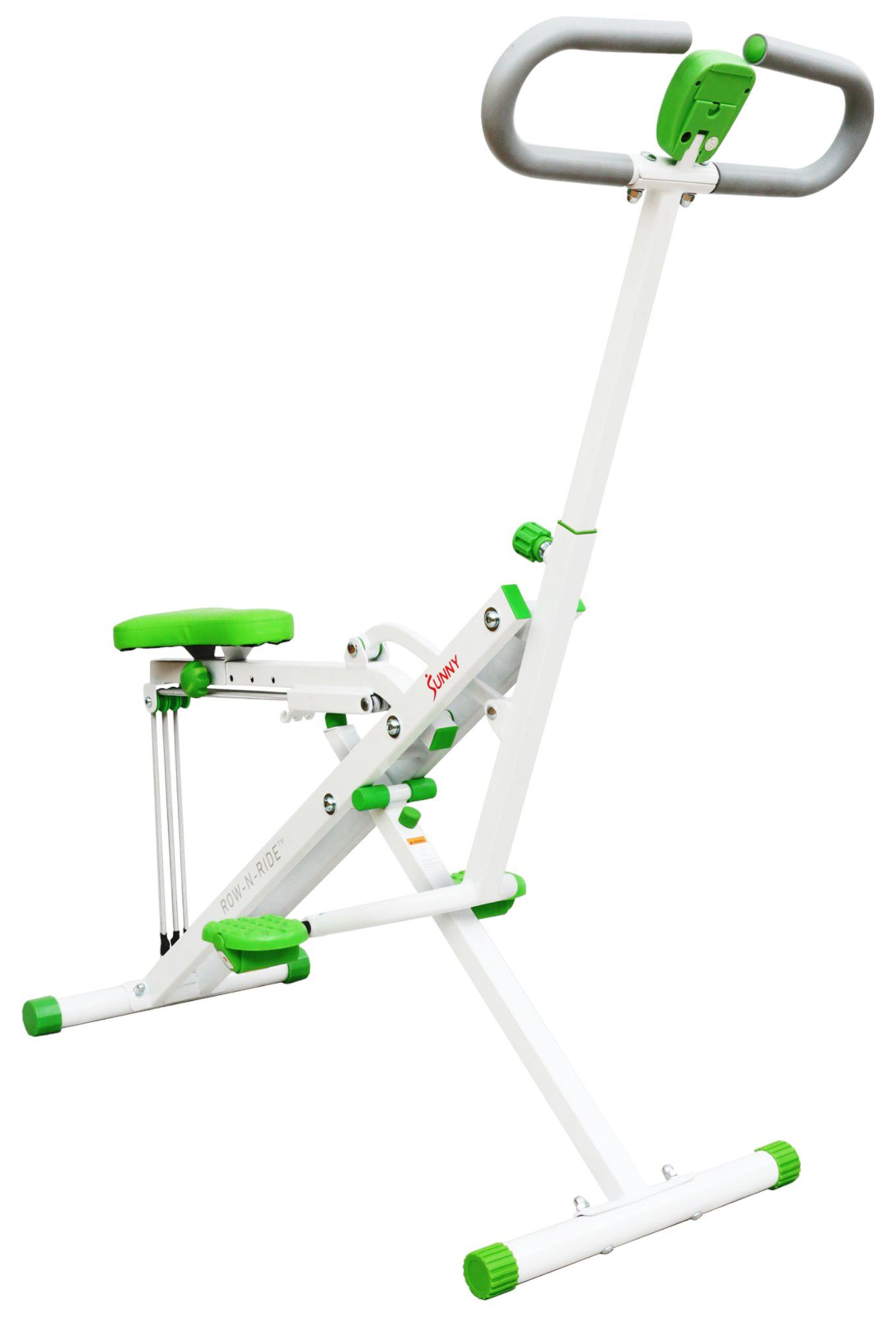 Sunny Health & Fitness Upright Row-n-Ride Rowing Machine product image