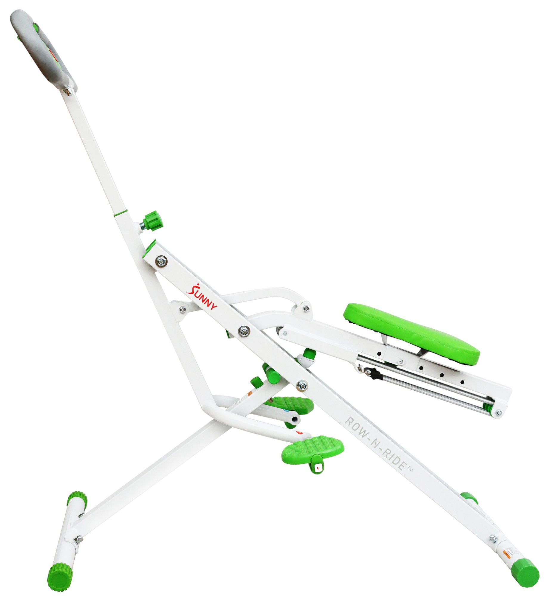 Sunny Health & Fitness Upright Row-n-Ride Rowing Machine product image