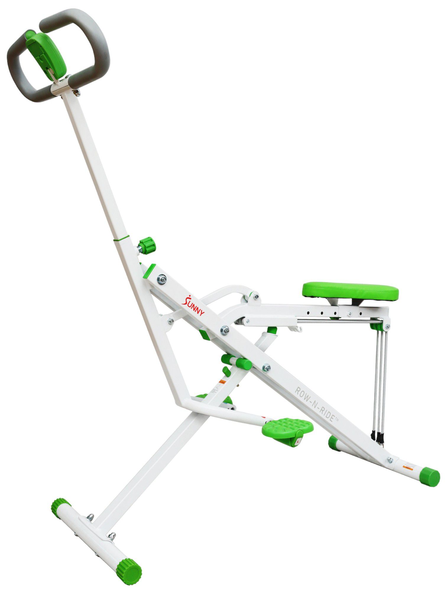 Sunny Health & Fitness Upright Row-n-Ride Rowing Machine product image