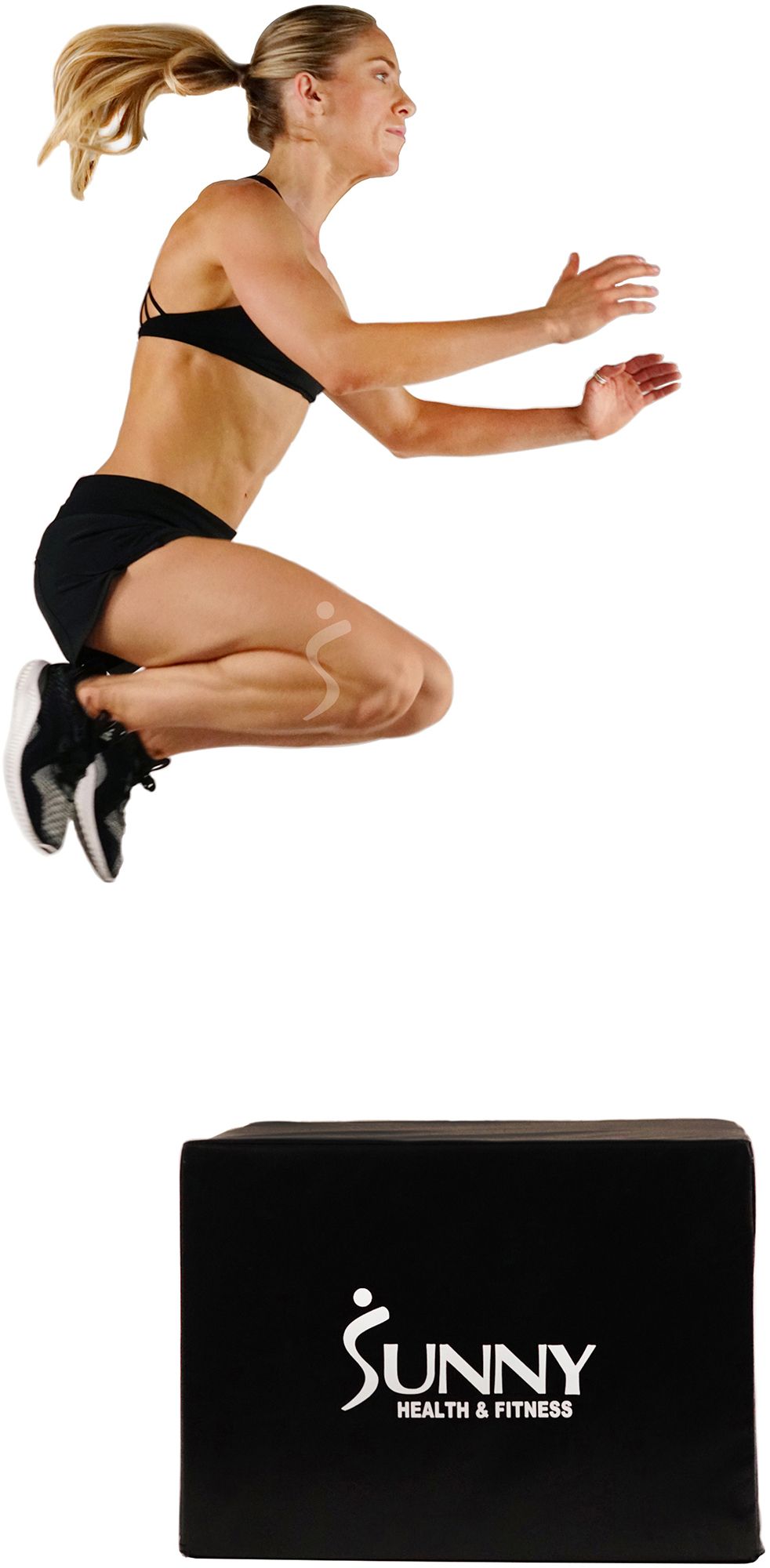 Sunny Health & Fitness 3 in 1 Foam Plyo Box product image