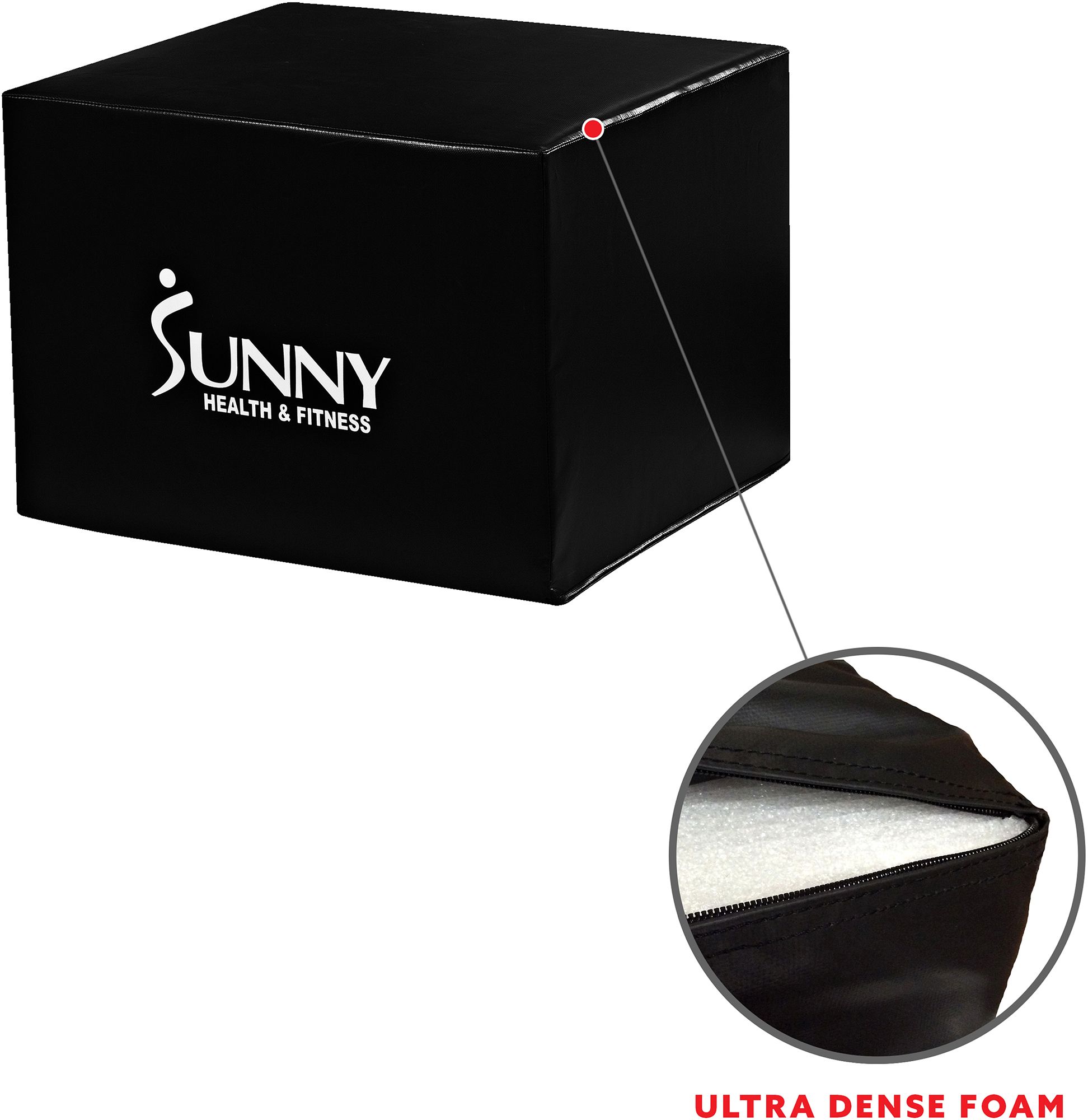 Sunny Health & Fitness 3 in 1 Foam Plyo Box product image