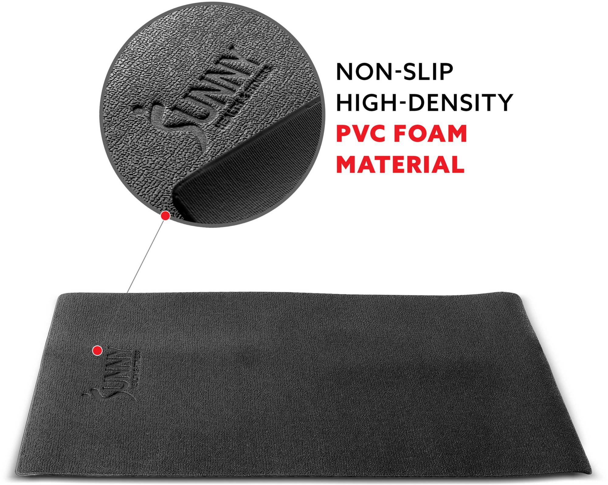 Sunny Health & Fitness Extra Small Equipment Mat product image
