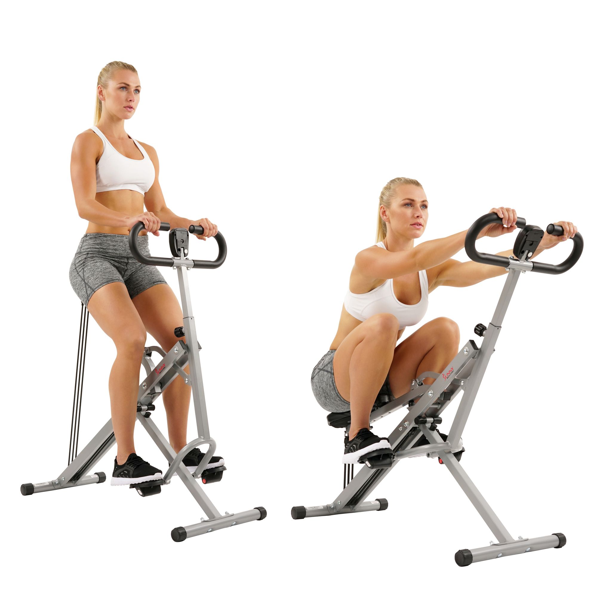 Sunny Health & Fitness Upright Row-N-Ride With Adjustable Squat Motion product image