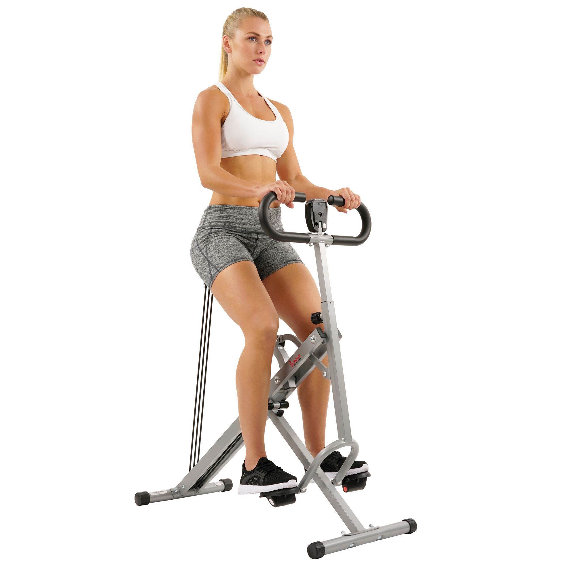 Sunny Health & Fitness Upright Row-N-Ride With Adjustable Squat Motion product image