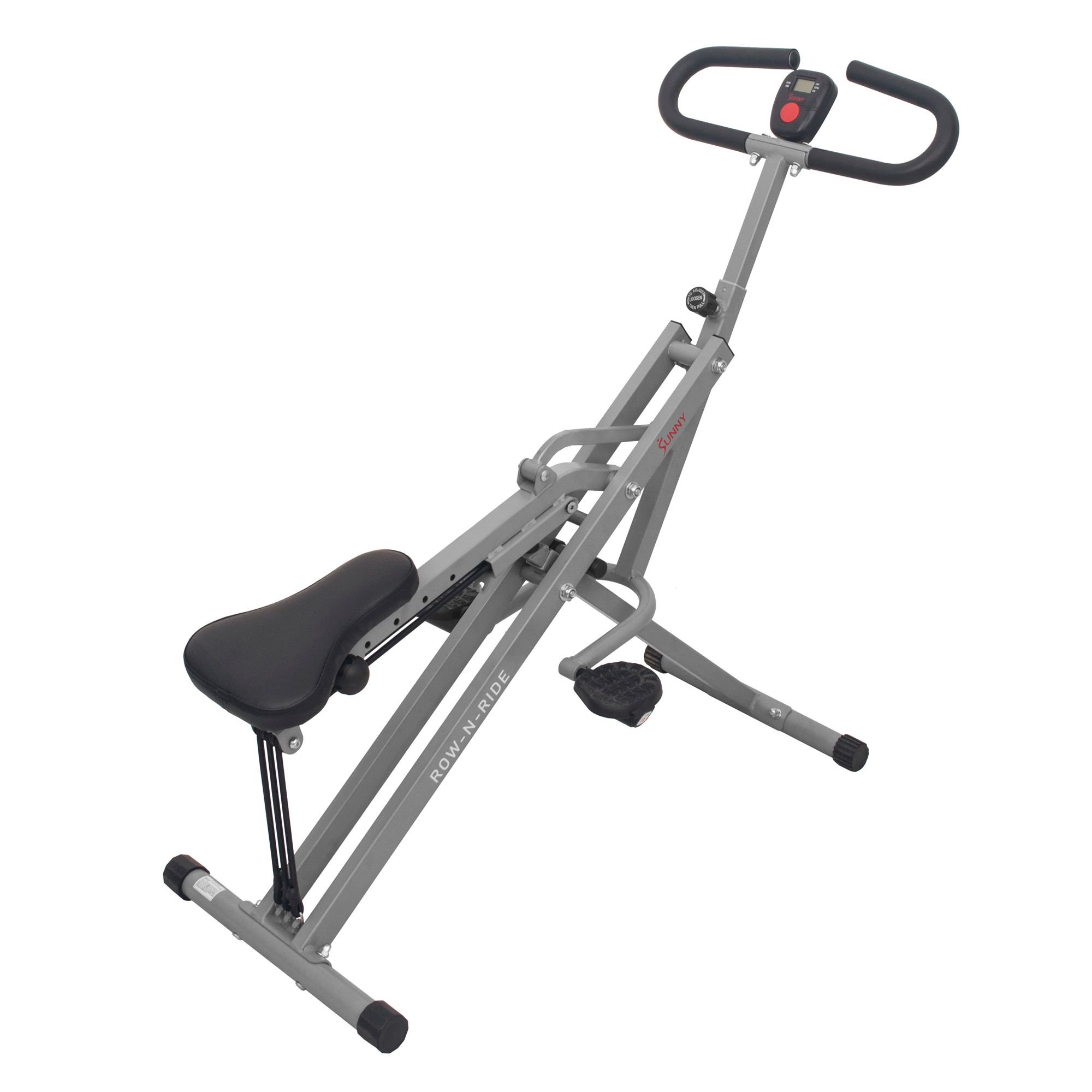 Sunny Health & Fitness Upright Row-N-Ride With Adjustable Squat Motion product image