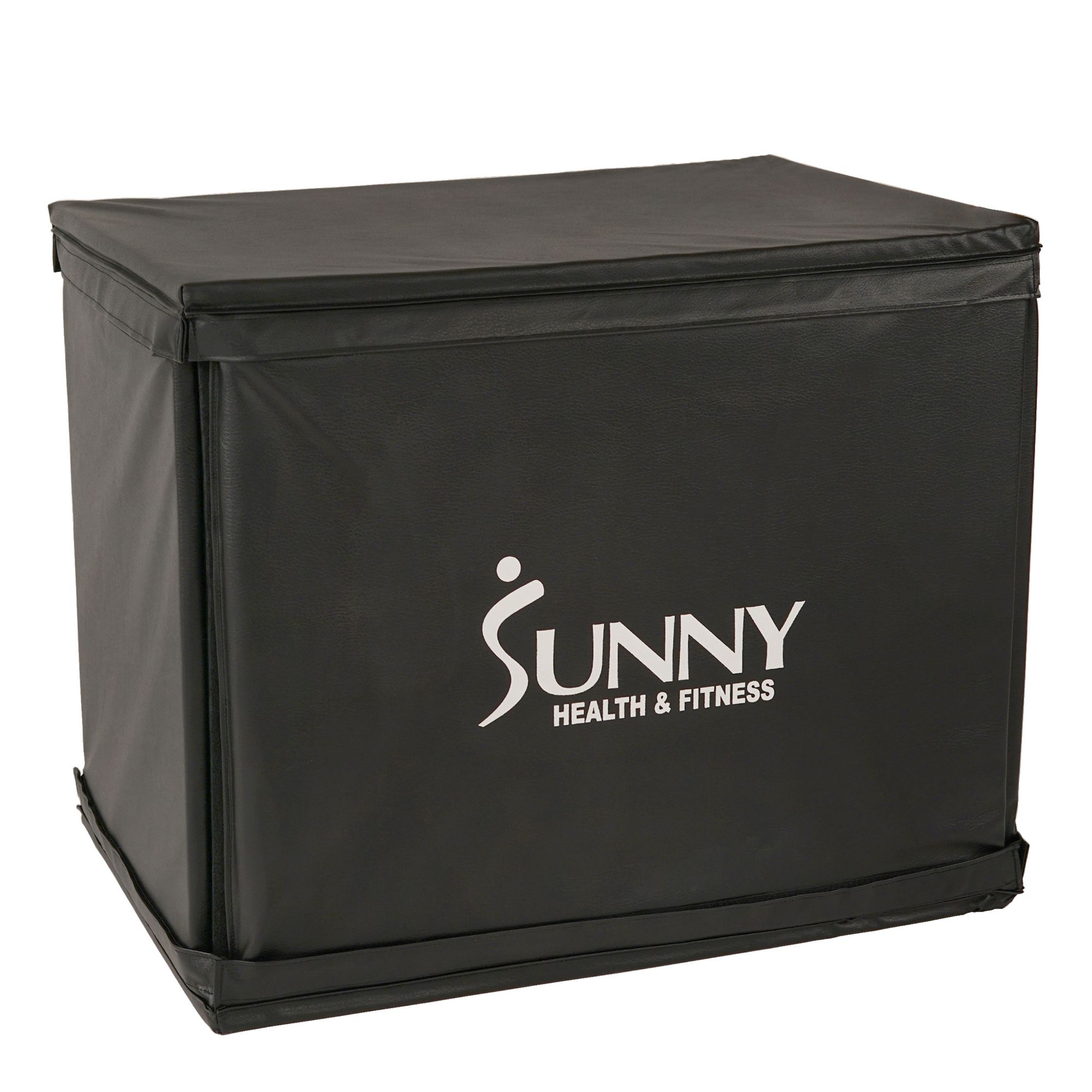 Sunny Health & Fitness Wood Plyo Box with Cover product image
