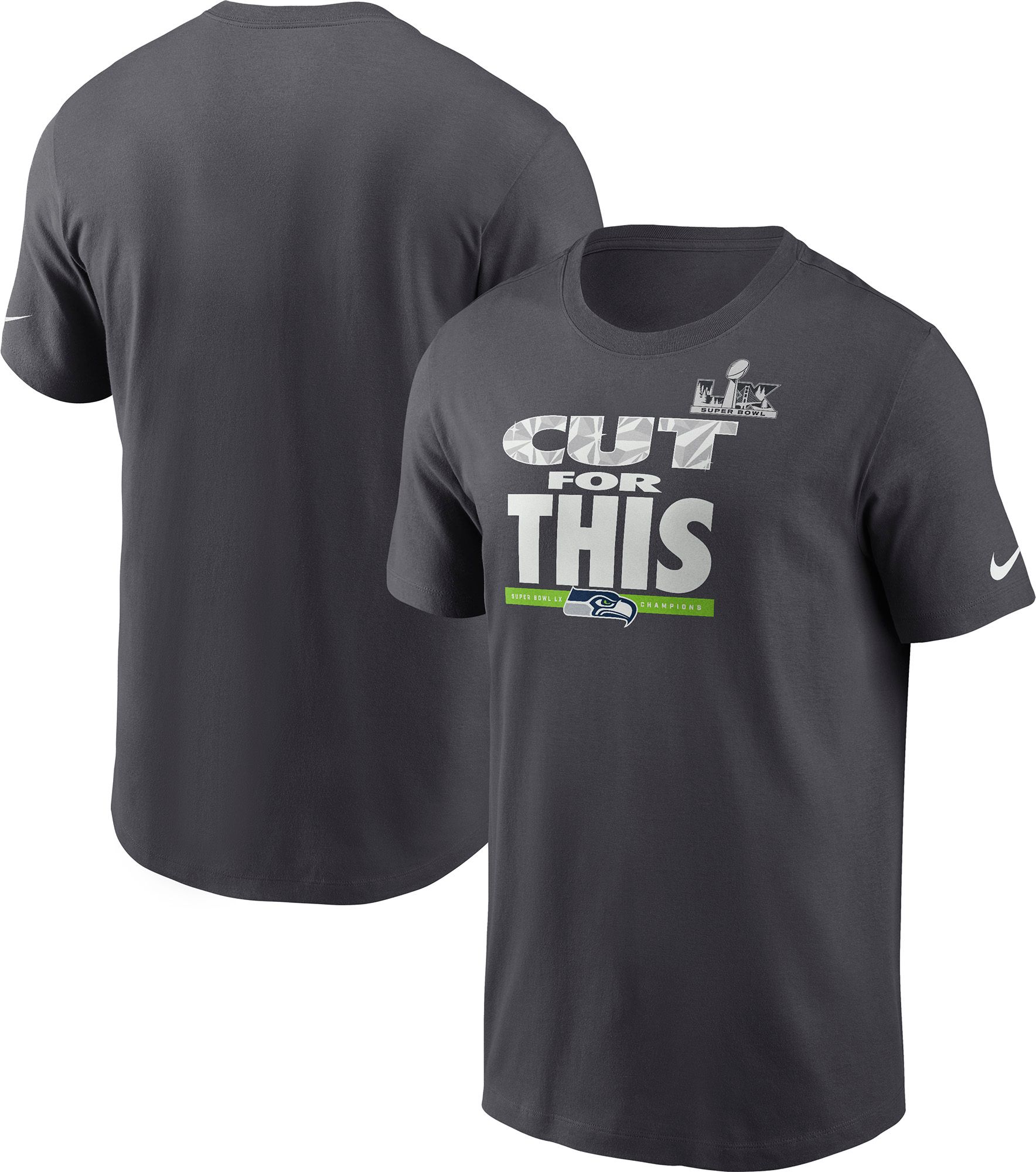 Nike Men's 2025-26 Super Bowl LX Champions Seattle Seahawks Parade T-Shirt product image