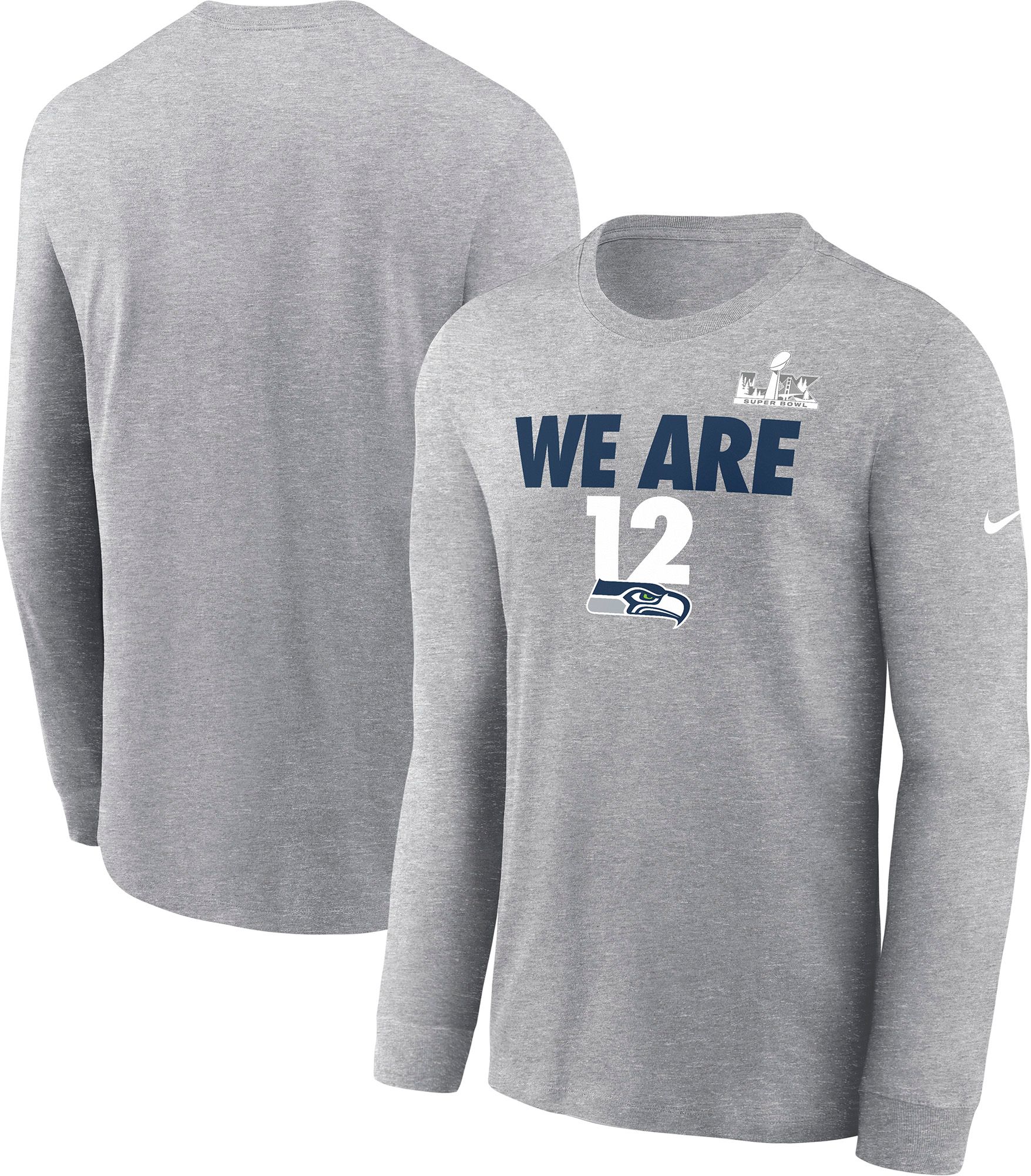 Nike Men's 2025-26 NFC Champions Seattle Seahawks Local Long Sleeve Shirt product image