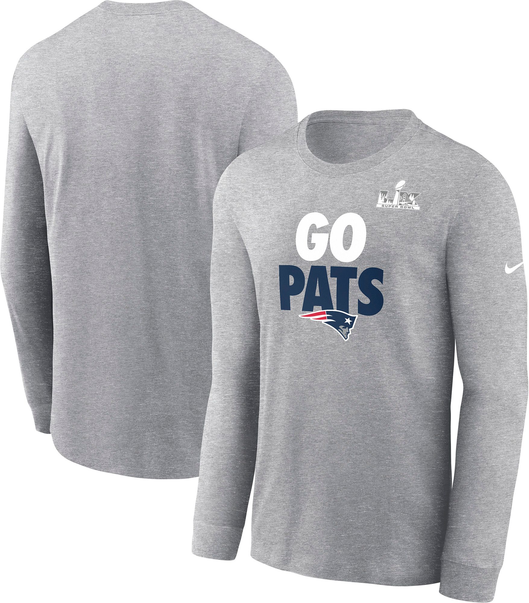 Nike Men's 2025-26 AFC Champions New England Patriots Local Long Sleeve Shirt product image