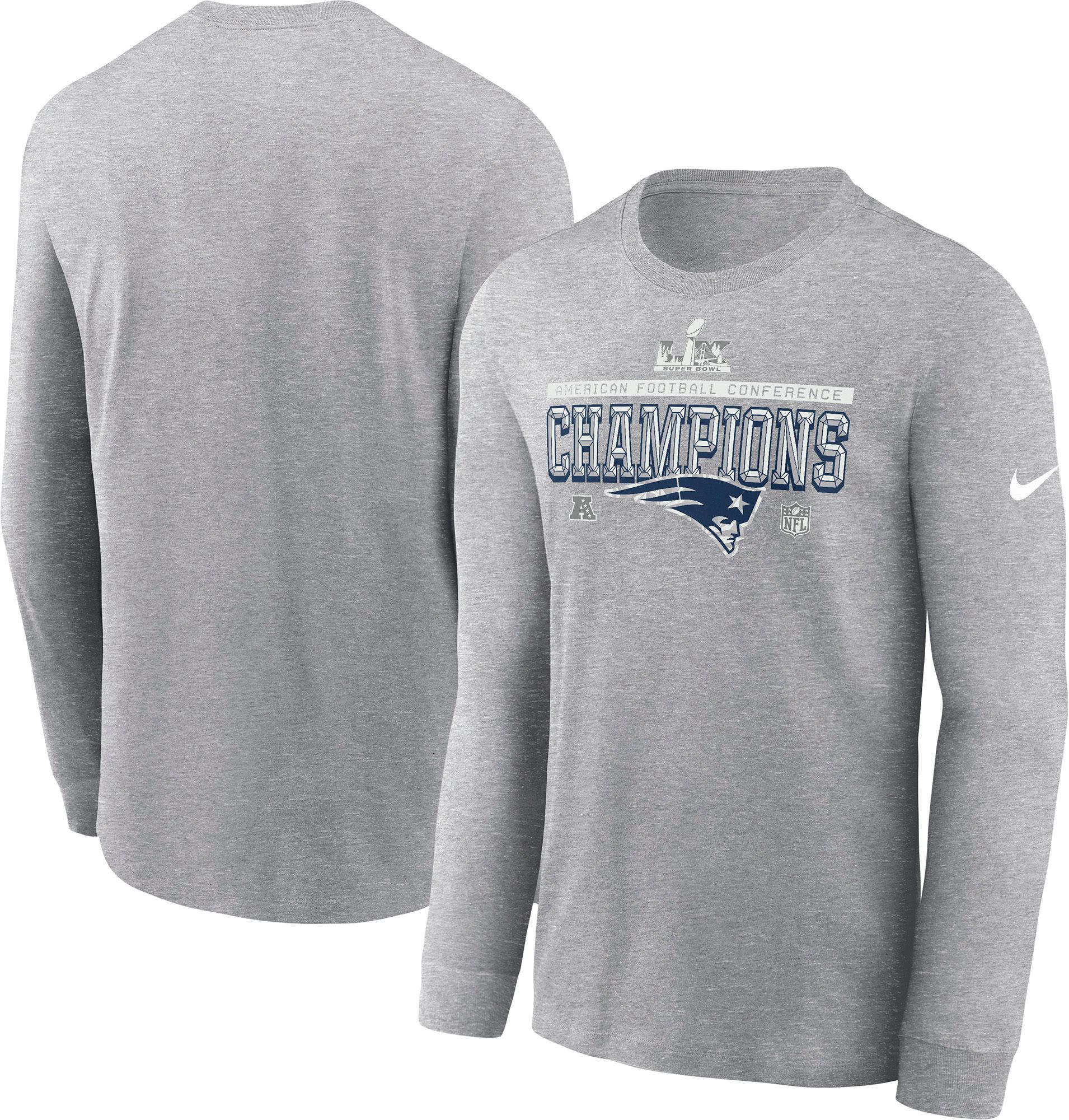 Nike Men's 2025-26 AFC Champions New England Patriots Locker Room Long Sleeve Shirt product image