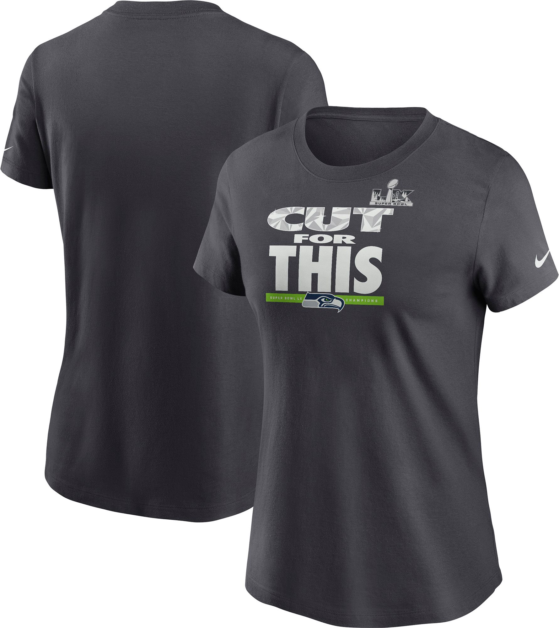 Nike Women's 2025-26 Super Bowl LX Champions Seattle Seahawks Parade T-Shirt product image