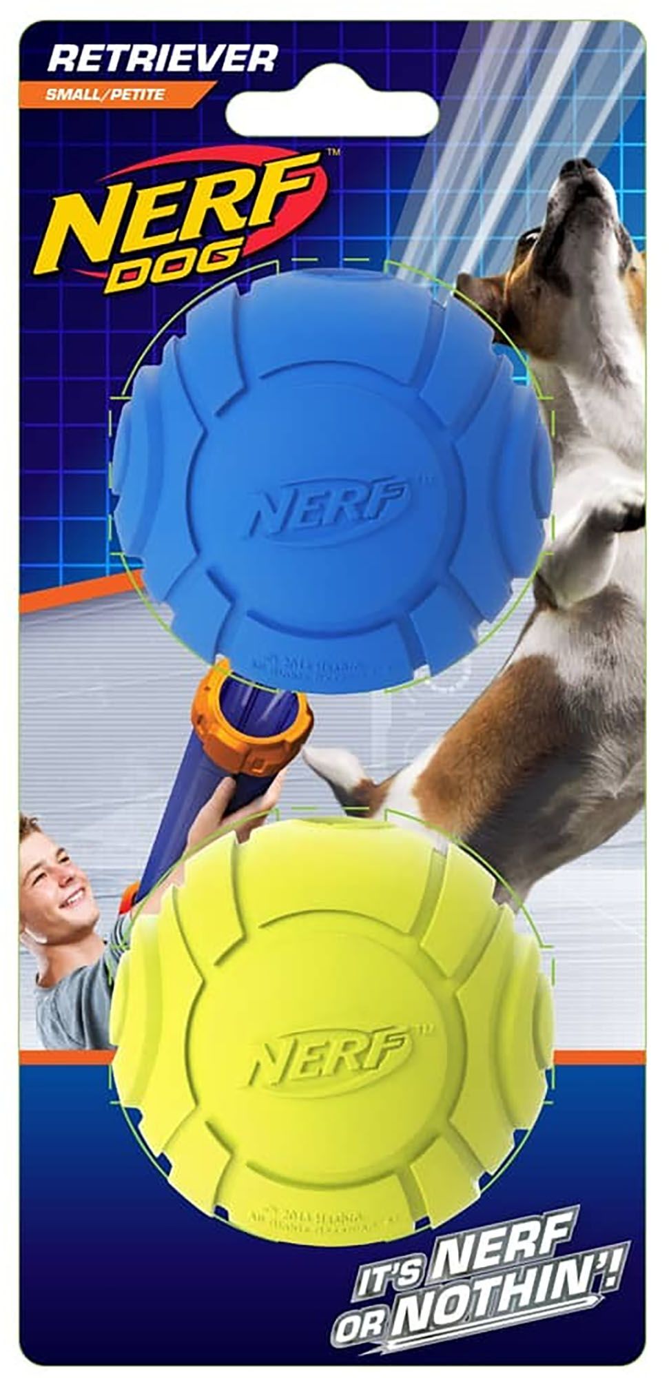 Nerf Dog Solid Tuff Sonic Ball 2.5" - 2 Pack product image