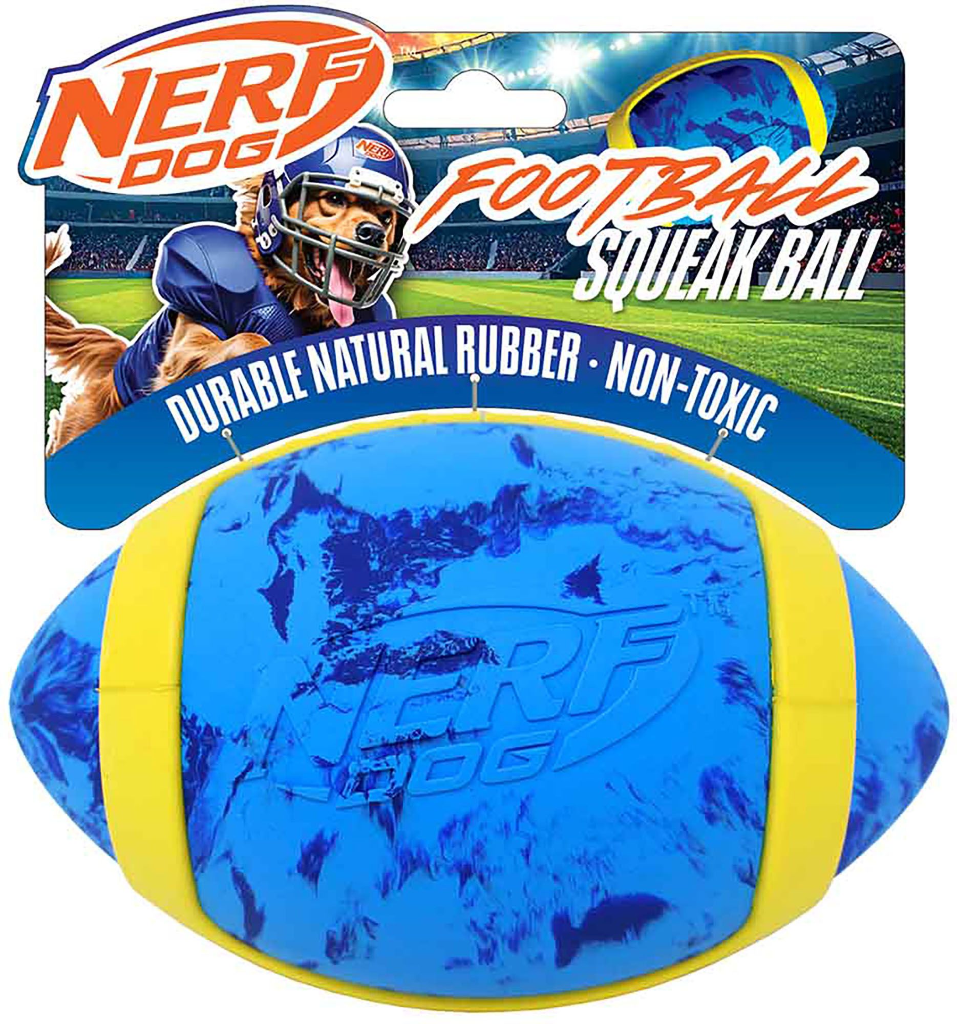 Nerf Dog 6.5 in. Marble Football product image