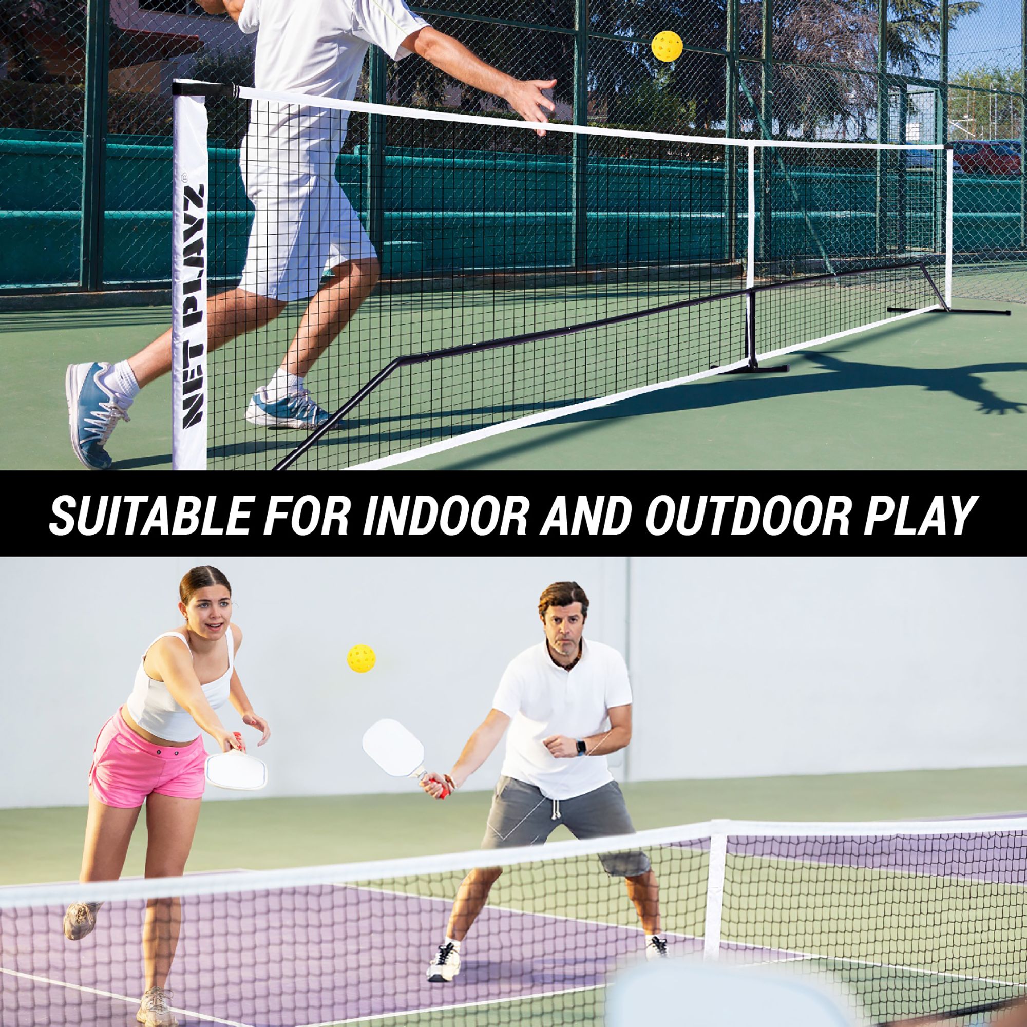 Net Playz 22' Portable Pickleball Net product image