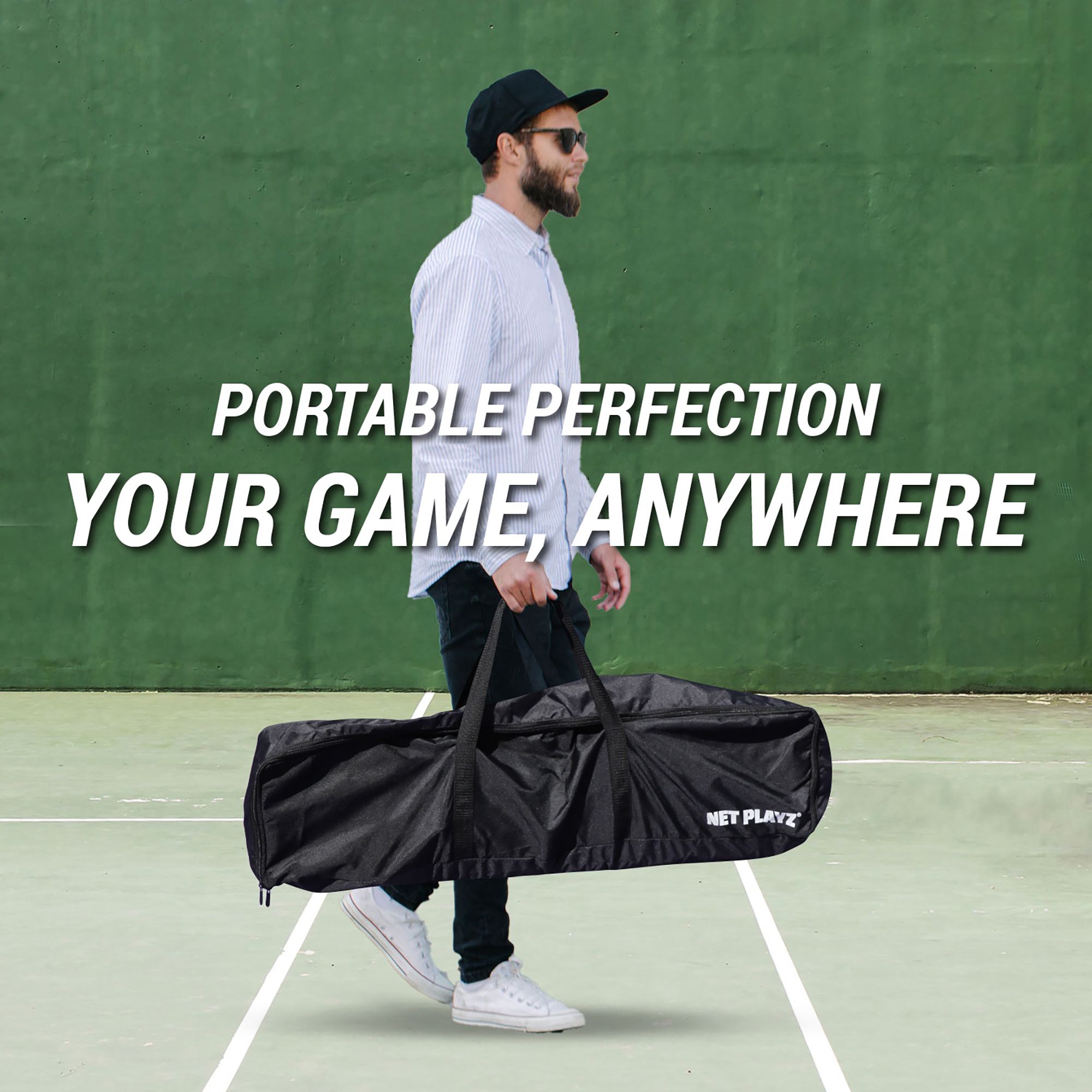 Net Playz 22' Portable Pickleball Net product image