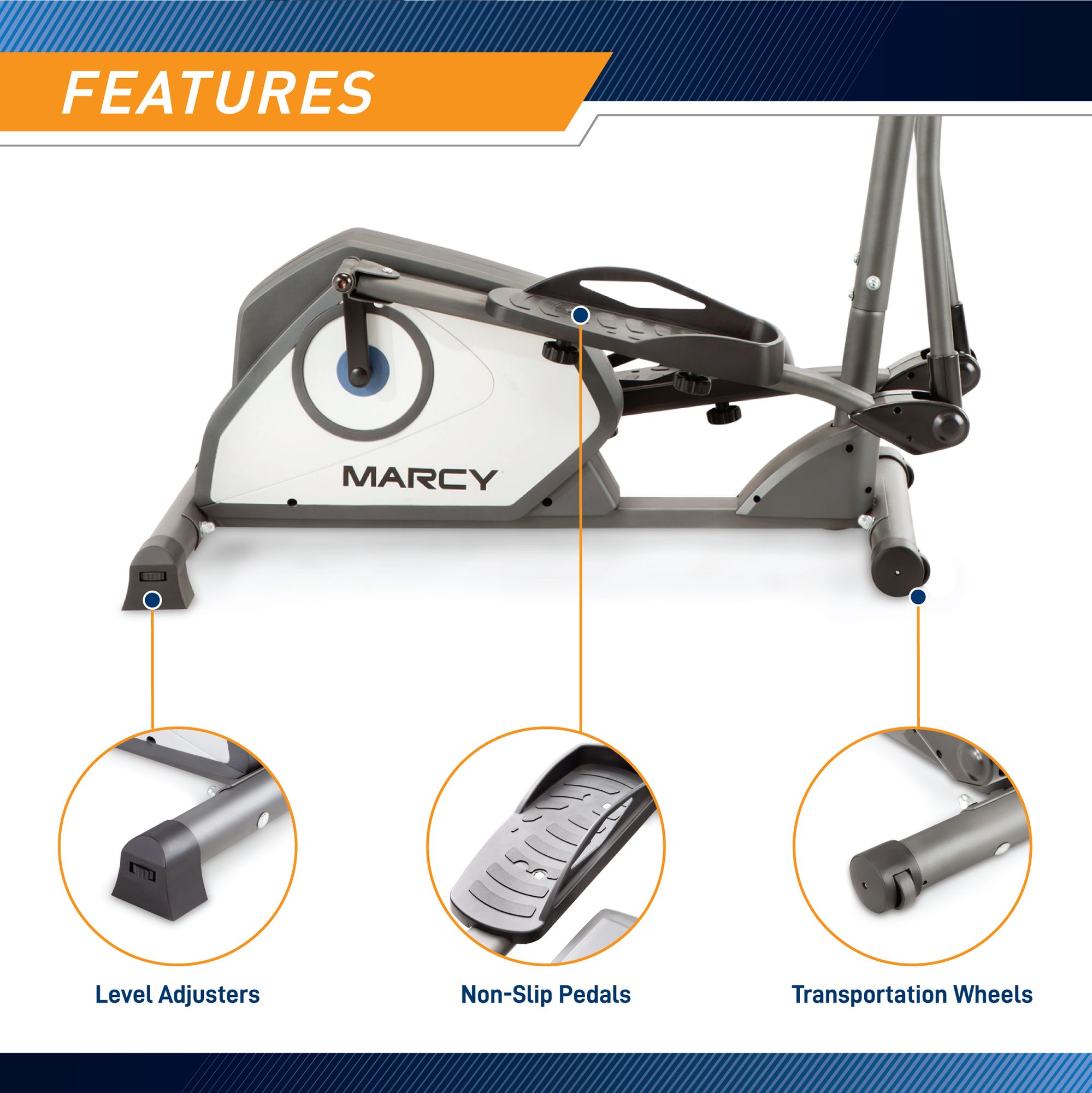 Marcy Magnetic Resistance Elliptical product image