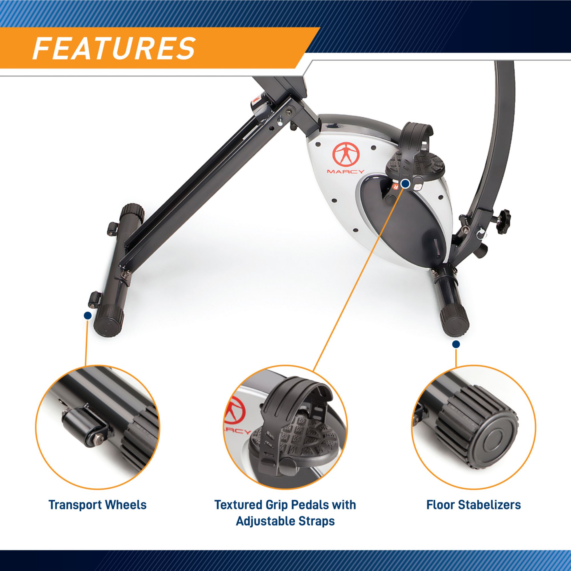 Marcy NS-653 Foldable Bike product image
