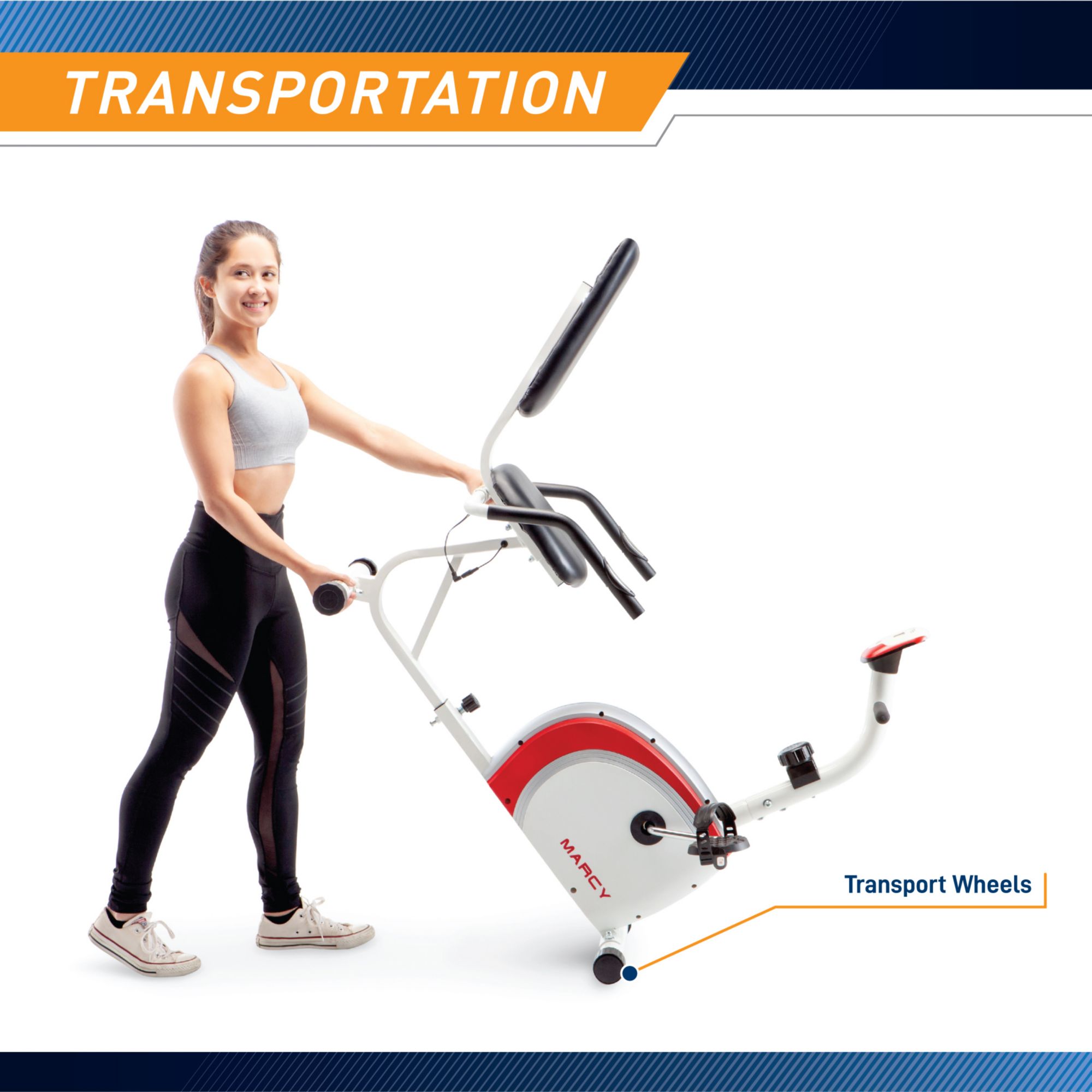Marcy Recumbent Magnetic Cycle product image