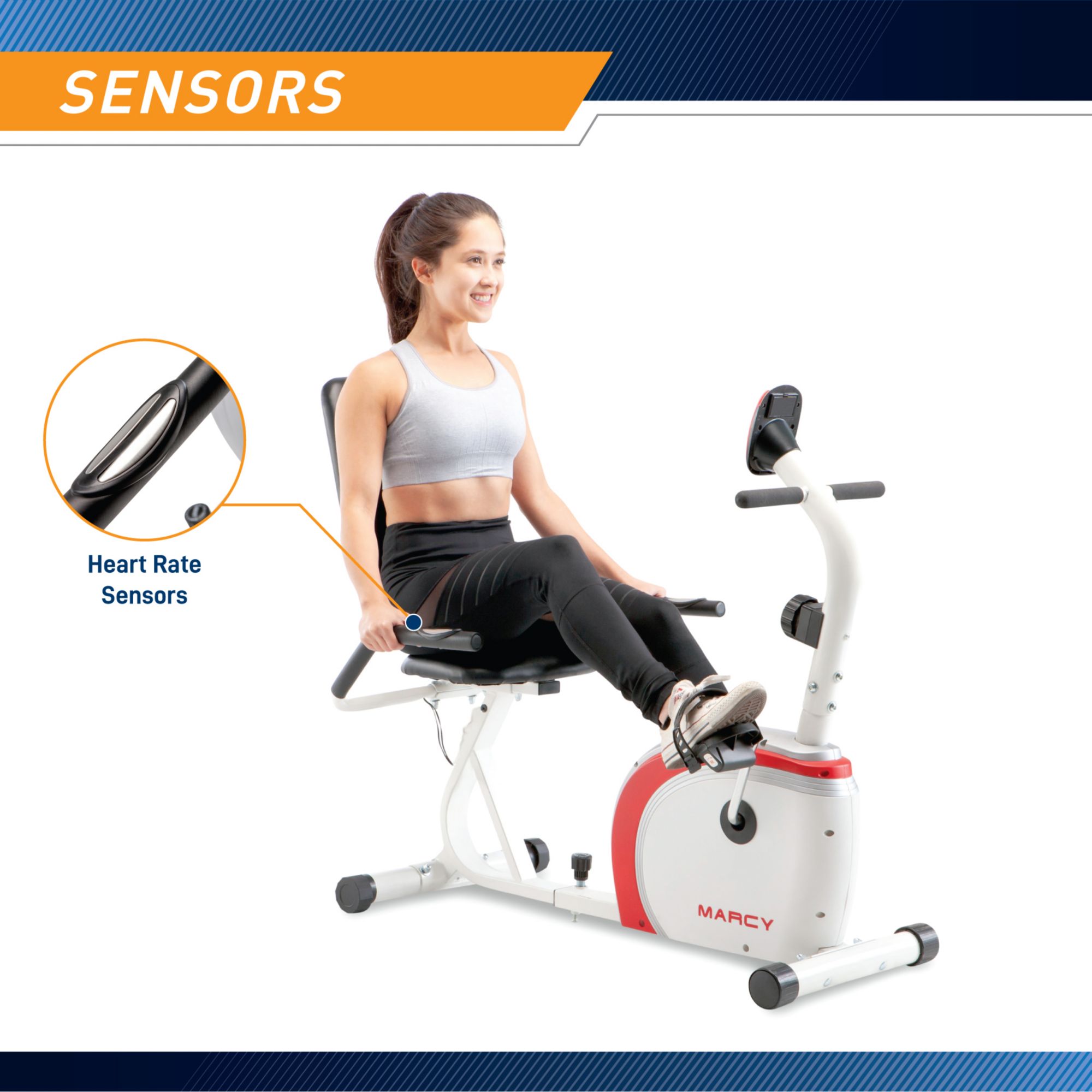 Marcy Recumbent Magnetic Cycle product image