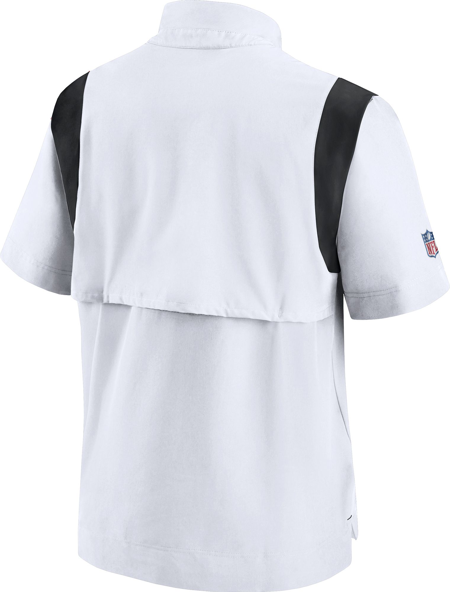 Nike Men's Las Vegas Raiders Sideline Coaches Short Sleeve White Jacket product image