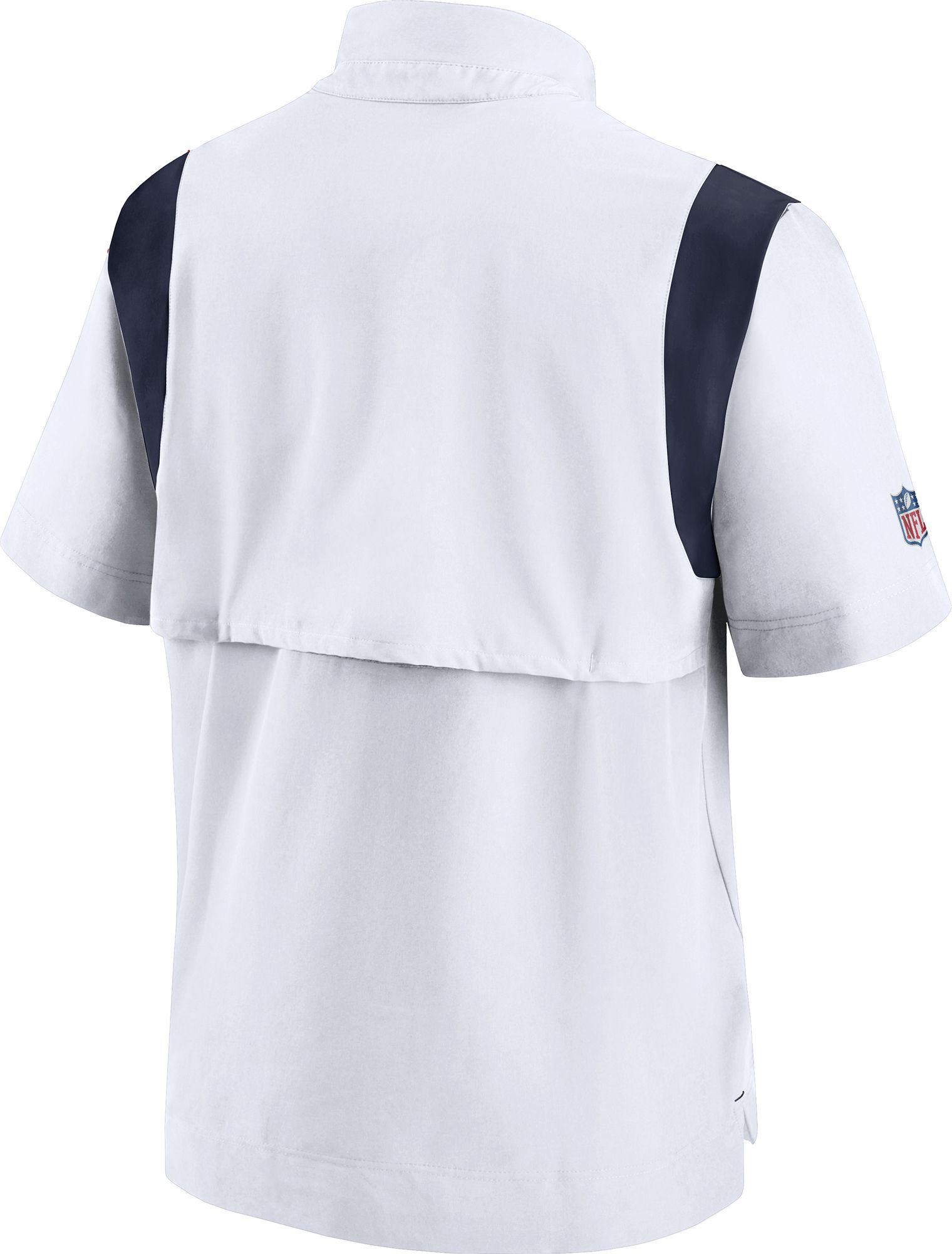 Nike Men's Seattle Seahawks Sideline Coaches Short Sleeve White Jacket product image