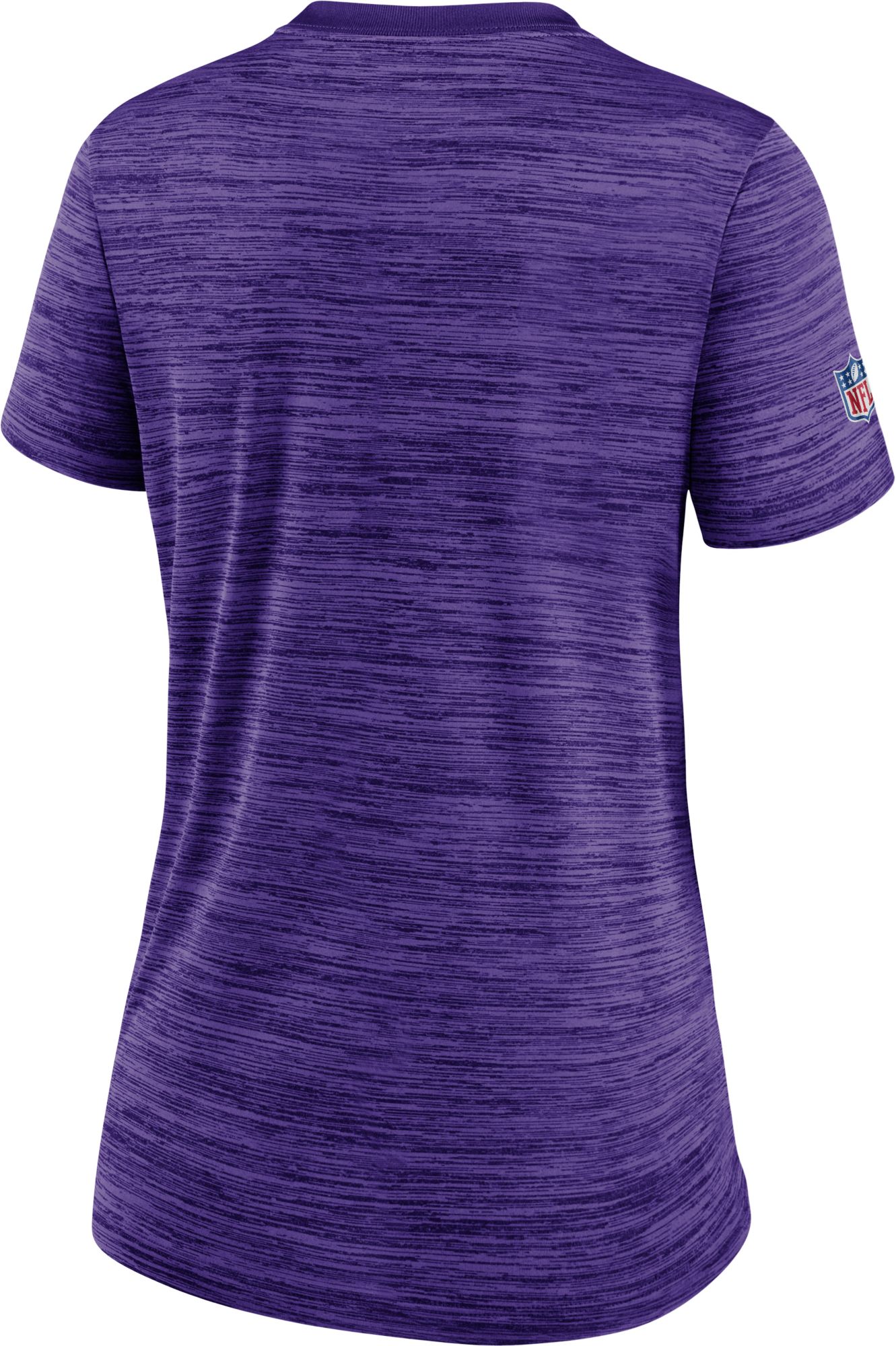 Nike Women's Baltimore Ravens Sideline Velocity New Orchid T-Shirt product image