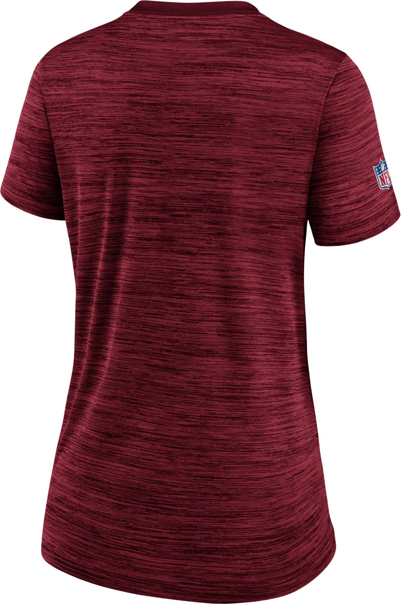 Nike Women's San Francisco 49ers Sideline Velocity Gym Red T-Shirt product image