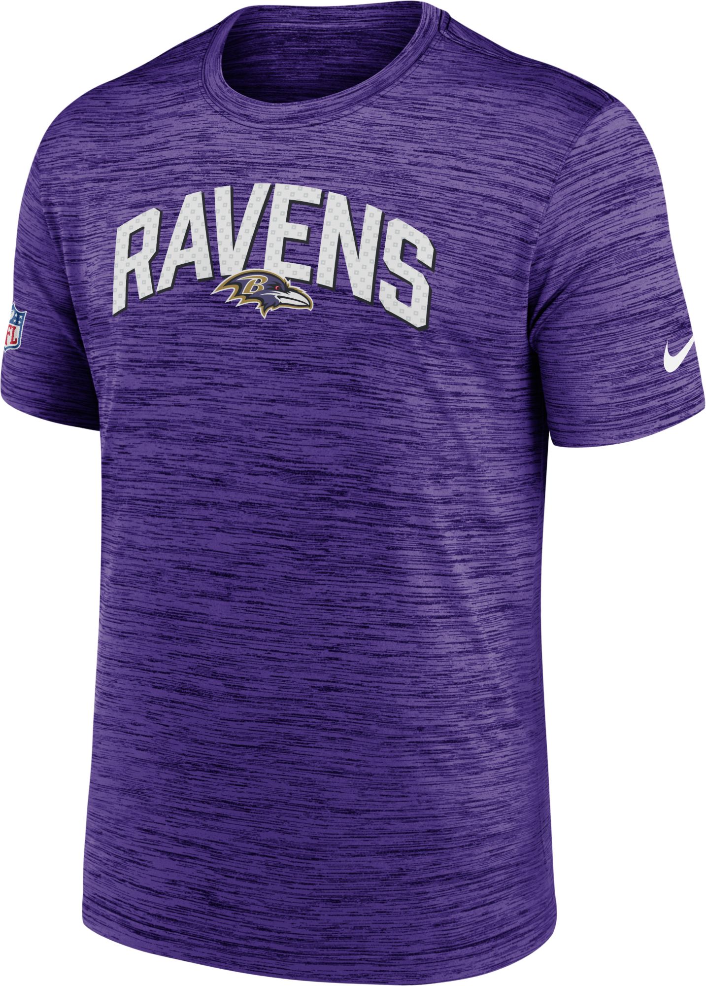 Nike Men's Baltimore Ravens Sideline Legend Velocity Purple T-Shirt product image