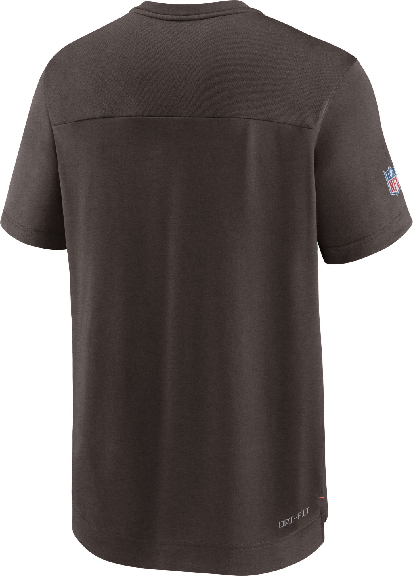 Nike Men's Cleveland Browns Sideline Coaches Throwback Brown T-Shirt product image