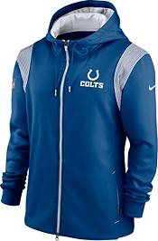 Nike Men's Indianapolis Colts Sideline Therma-FIT Full-Zip Blue Hoodie product image