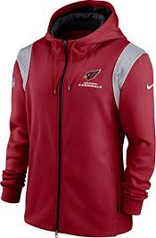 Nike Men's Arizona Cardinals Sideline Therma-FIT Full-Zip Red Hoodie product image