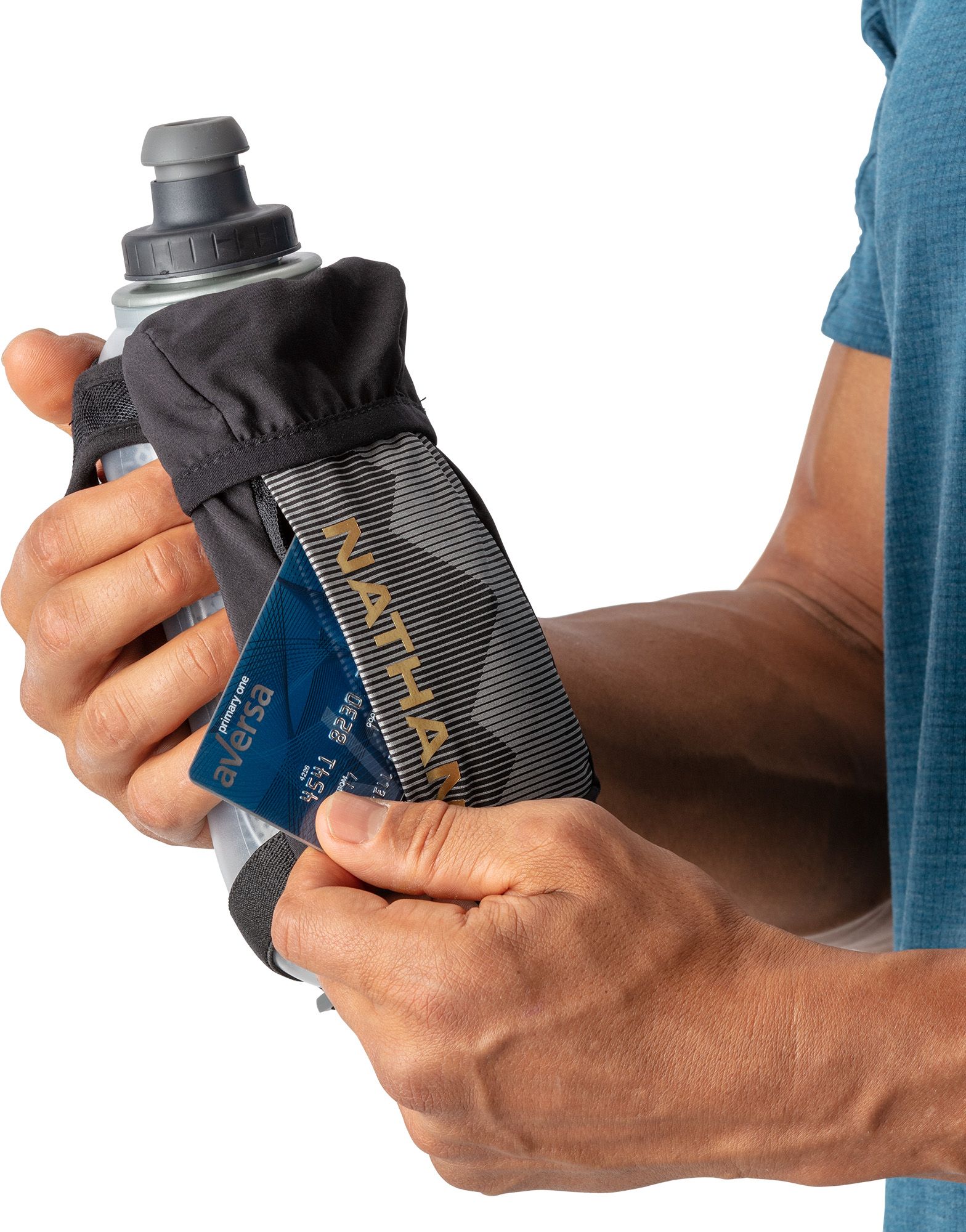 Nathan QuickSqueeze 18oz Insulated Handheld Bottle product image