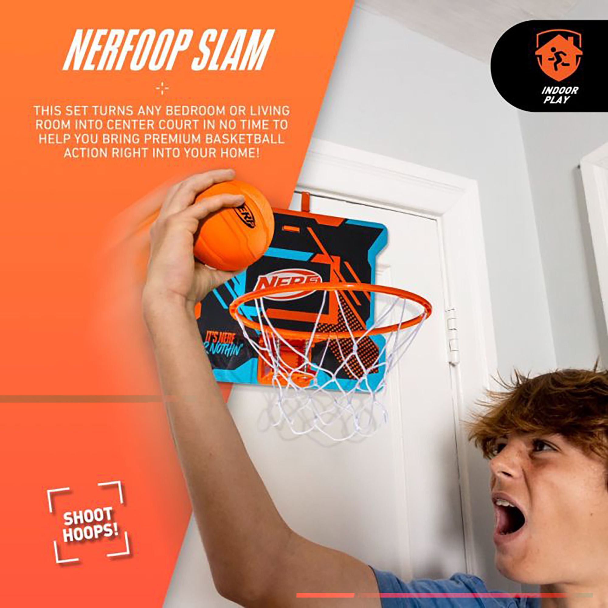 Nerf Nerfoop Slam Mini Basketball Hoop product image