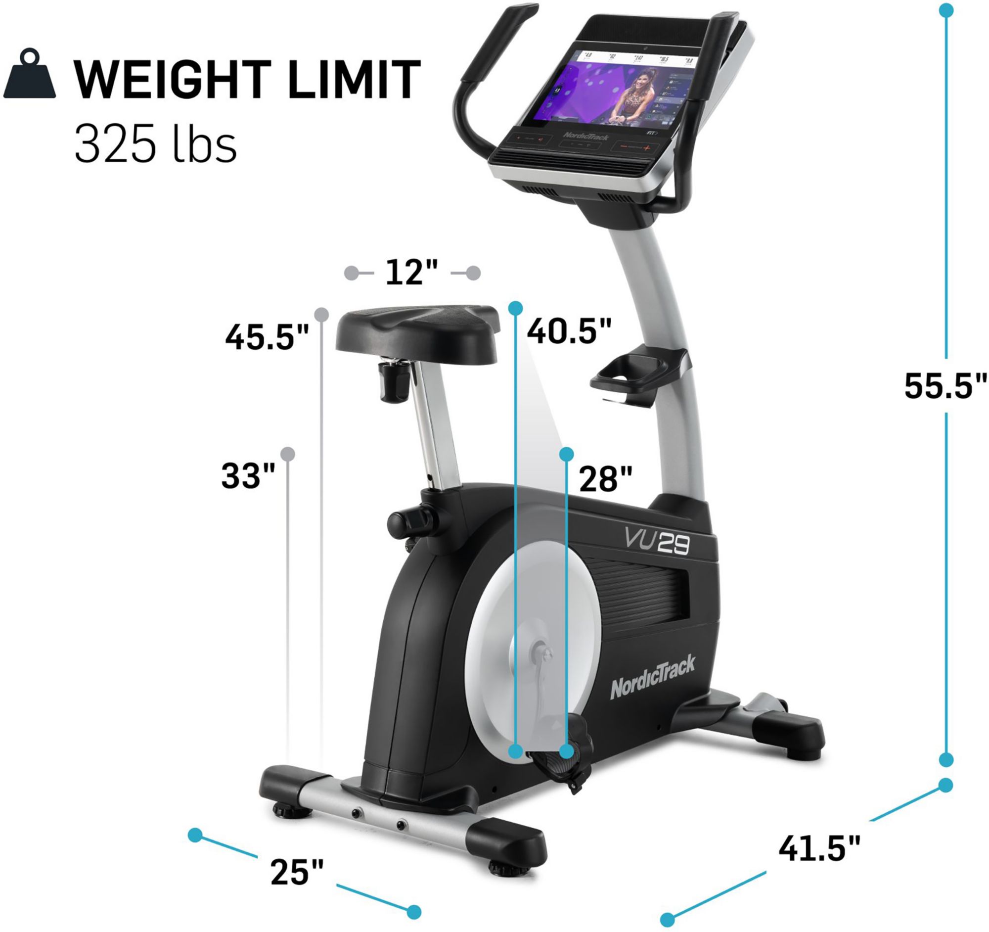 NordicTrack Commercial VU 29 Bike product image