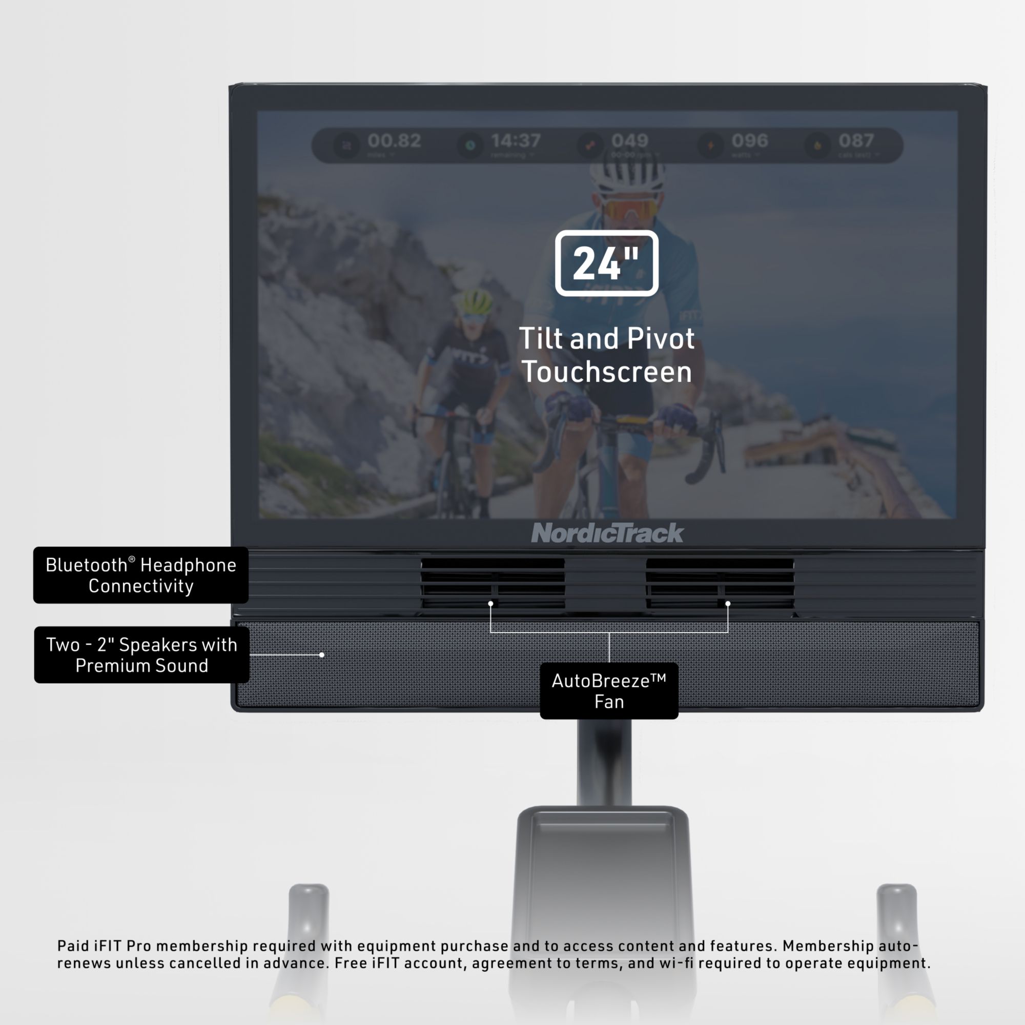 NordicTrack Tour de France Indoor Exercise Bike product image