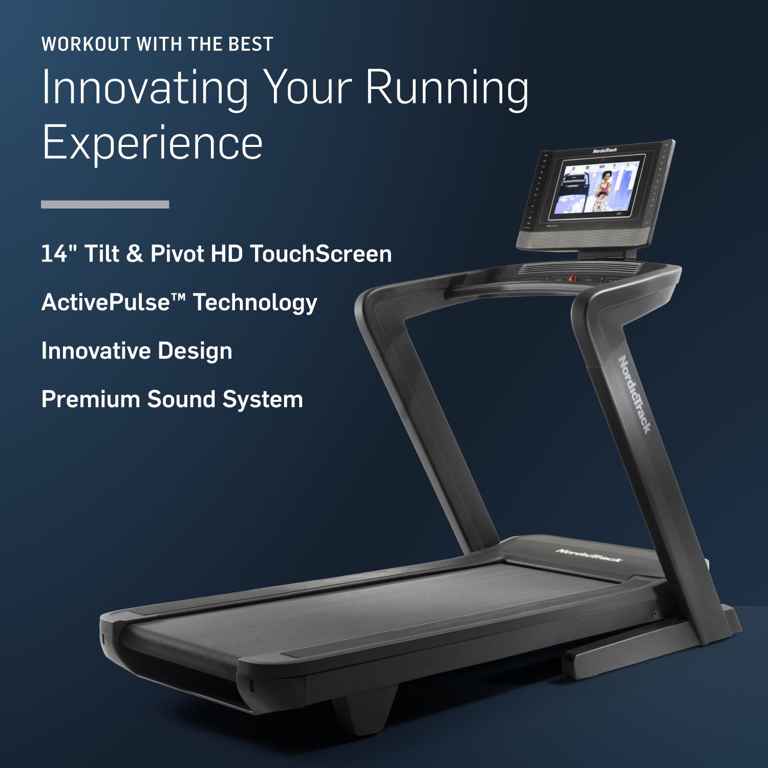 NordicTrack Commercial 1750 Treadmill (2022) – Floor Model product image