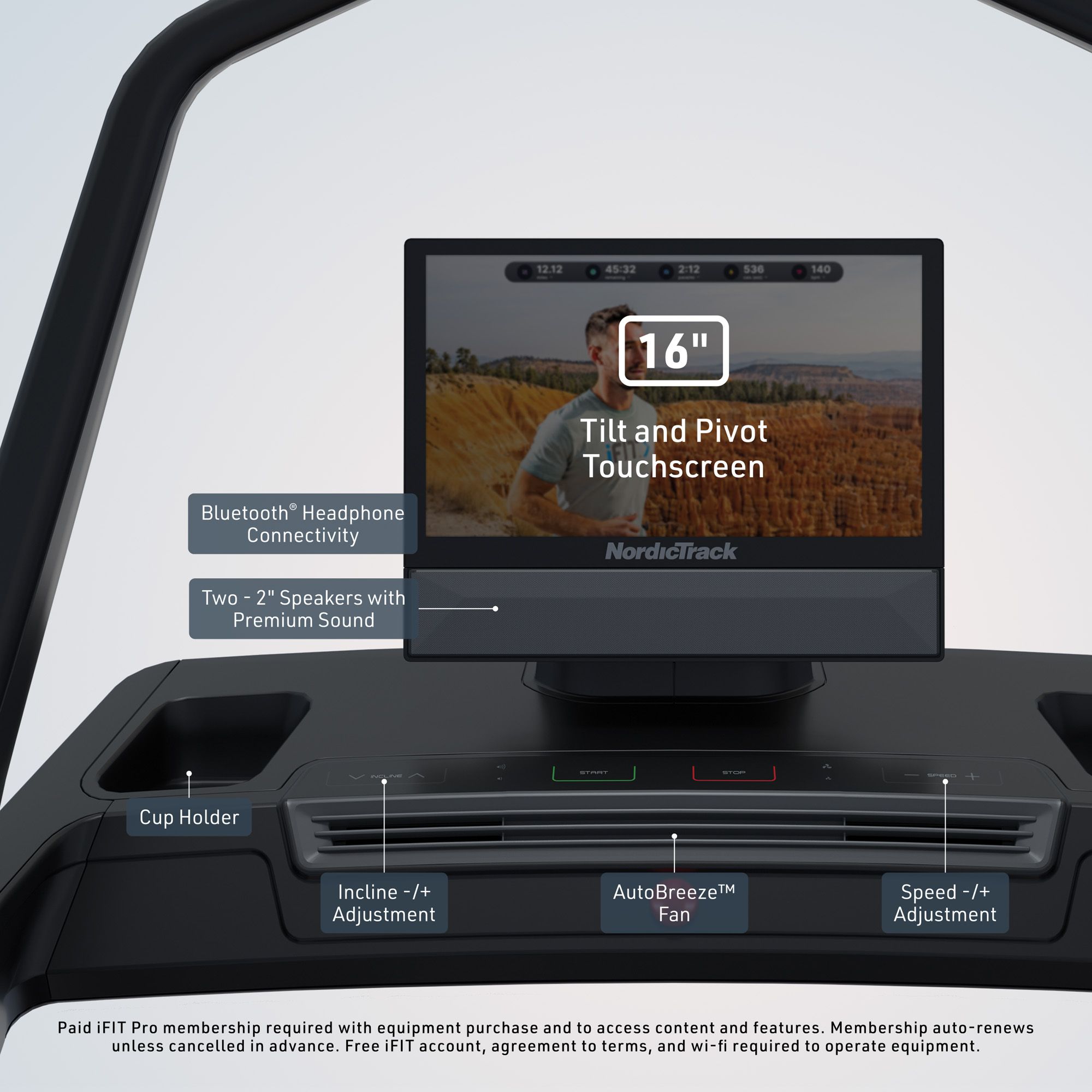 NordicTrack X16 Treadmill product image