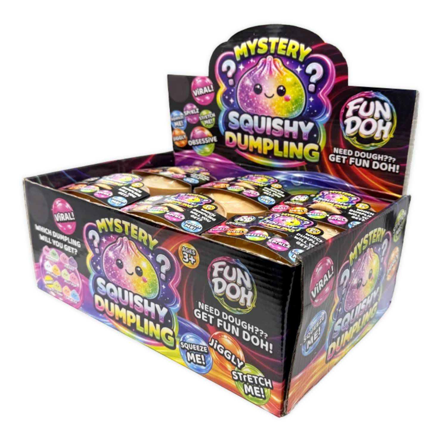 Fun Doh Squishy Mystery Dumpling Toy product image