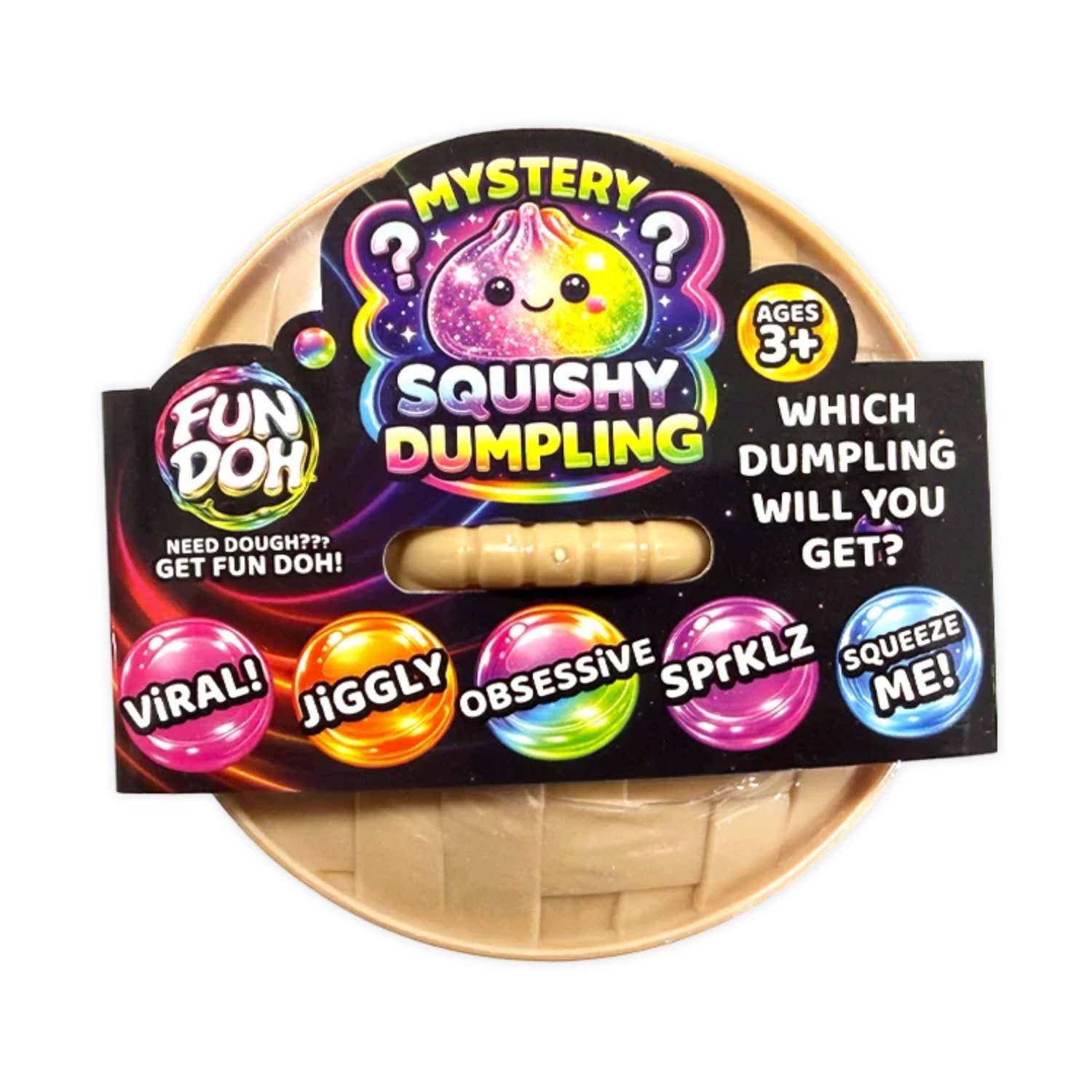 Fun Doh Squishy Mystery Dumpling Toy product image