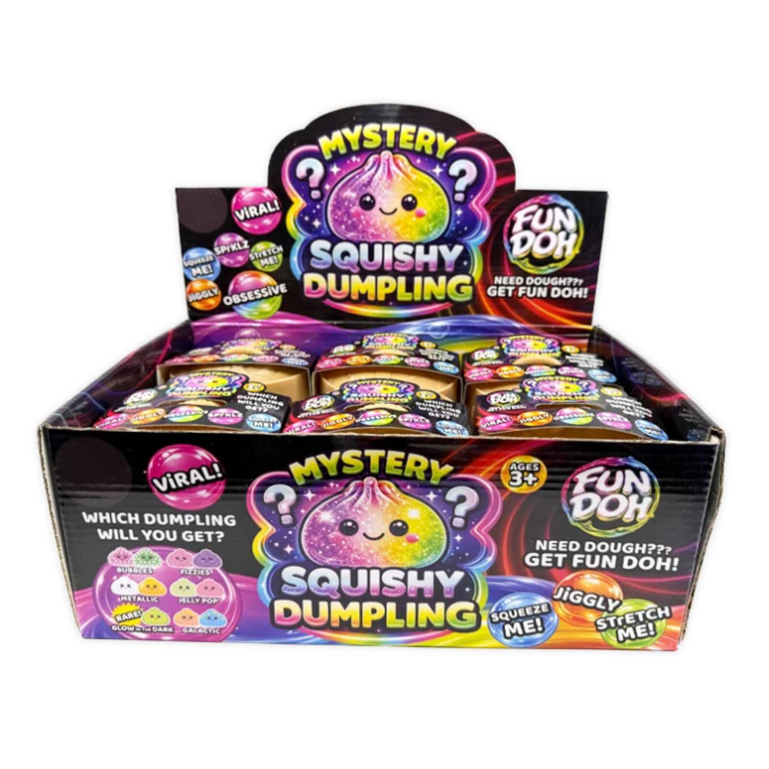 Fun Doh Squishy Mystery Dumpling Toy product image